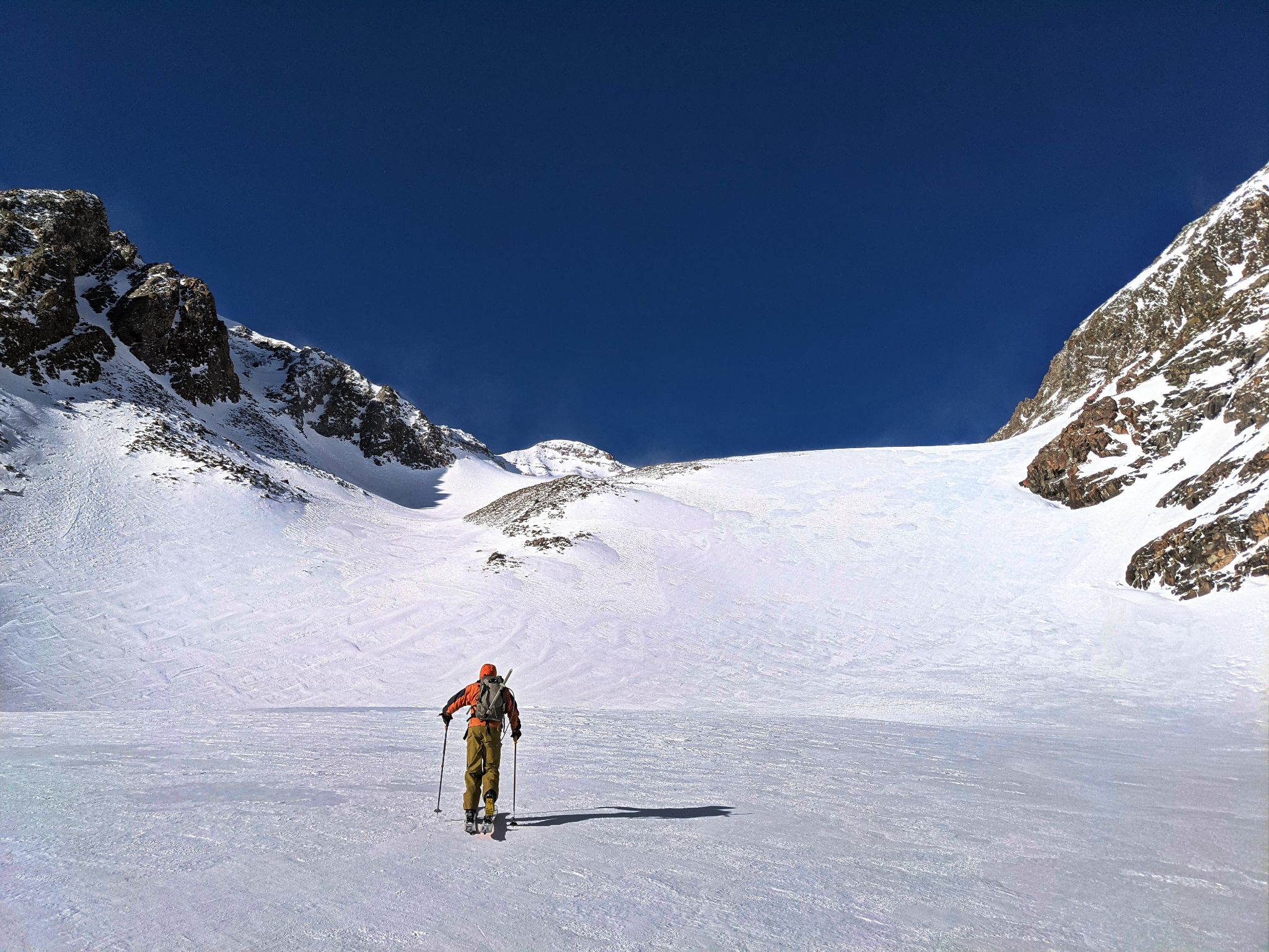 Castle east face ski 03