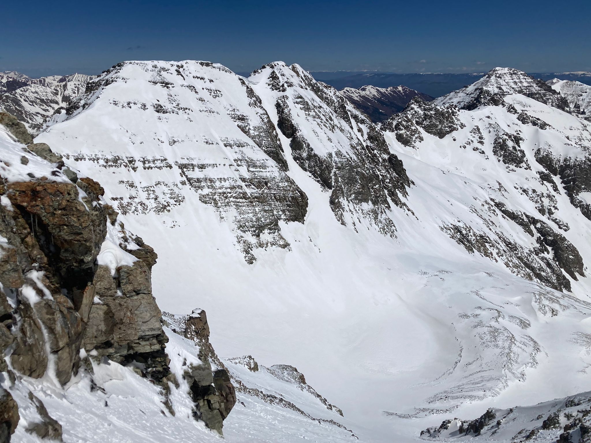 Castle east face ski 13