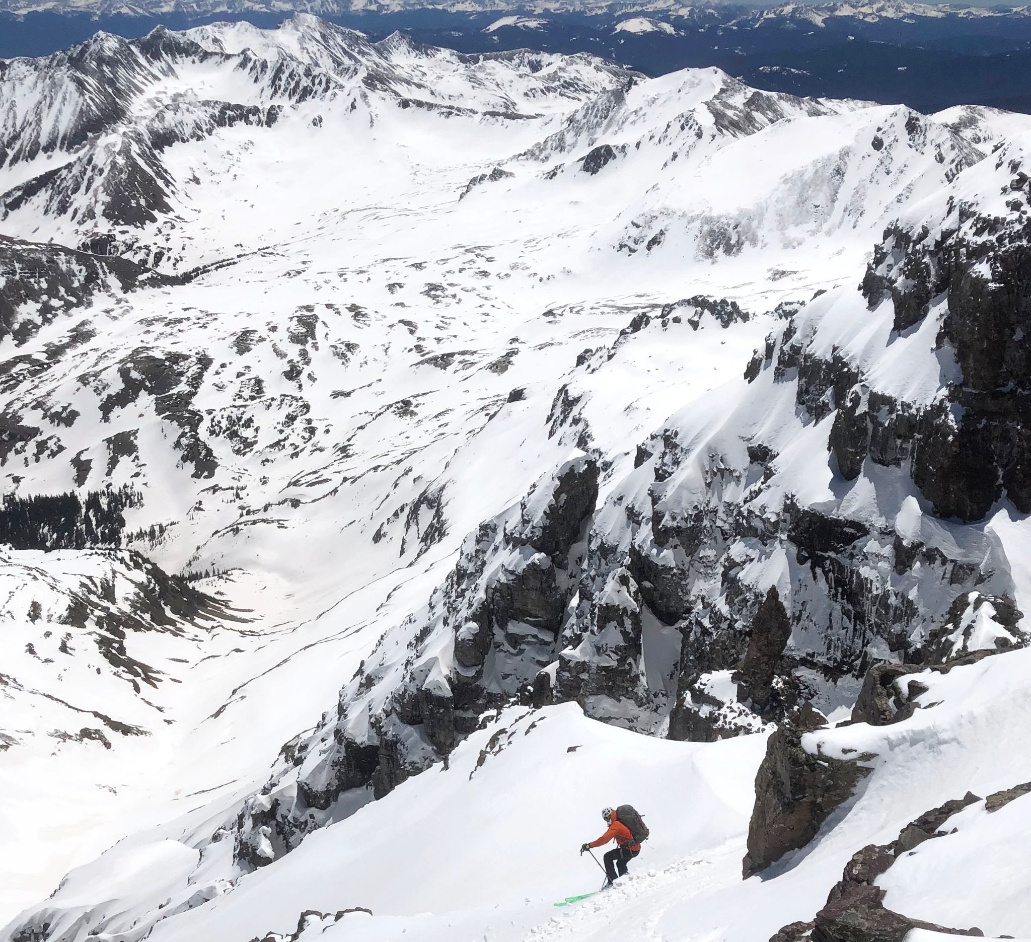 Castle east face ski 22