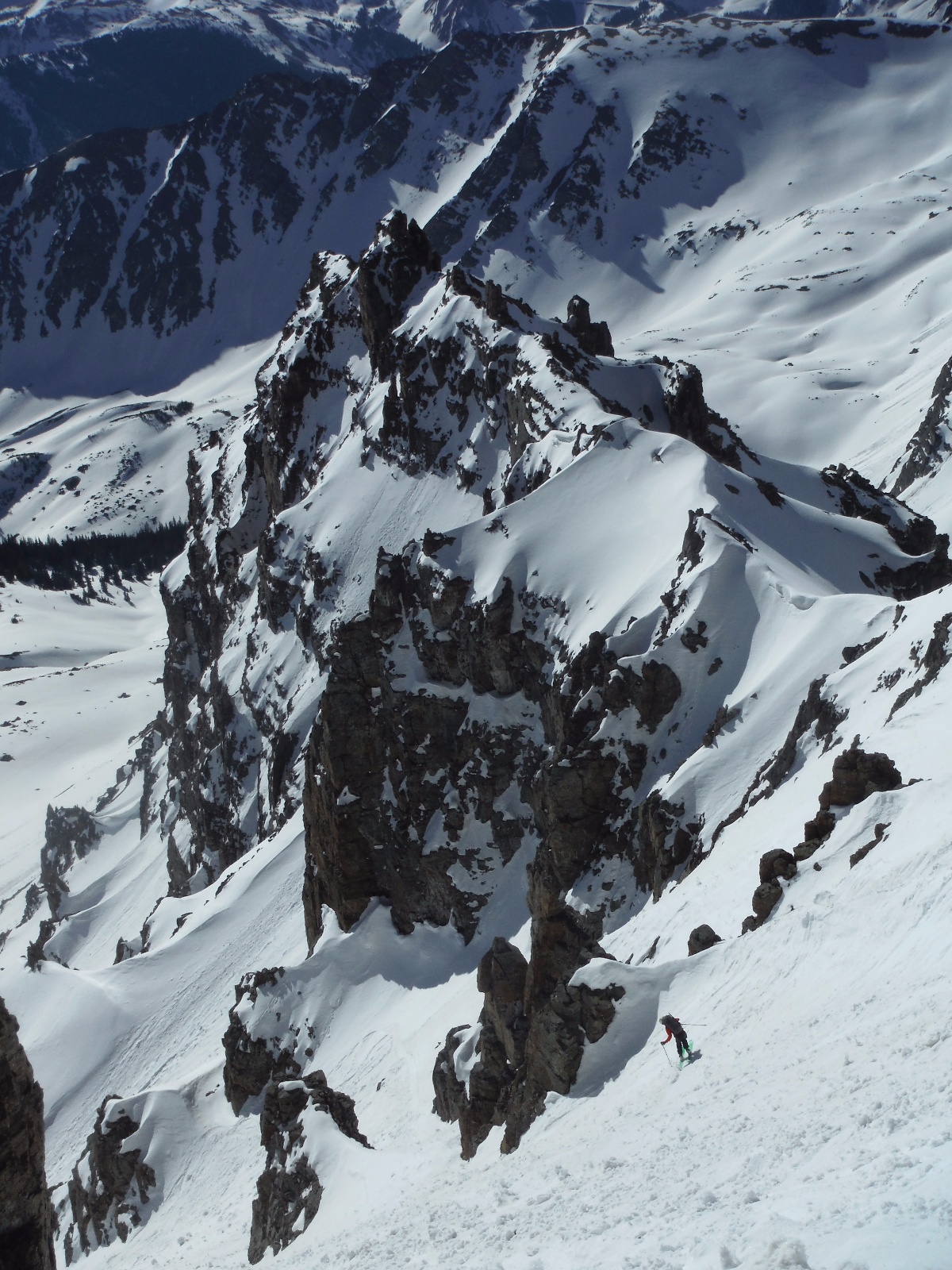 Cathedral pearl couloir 12