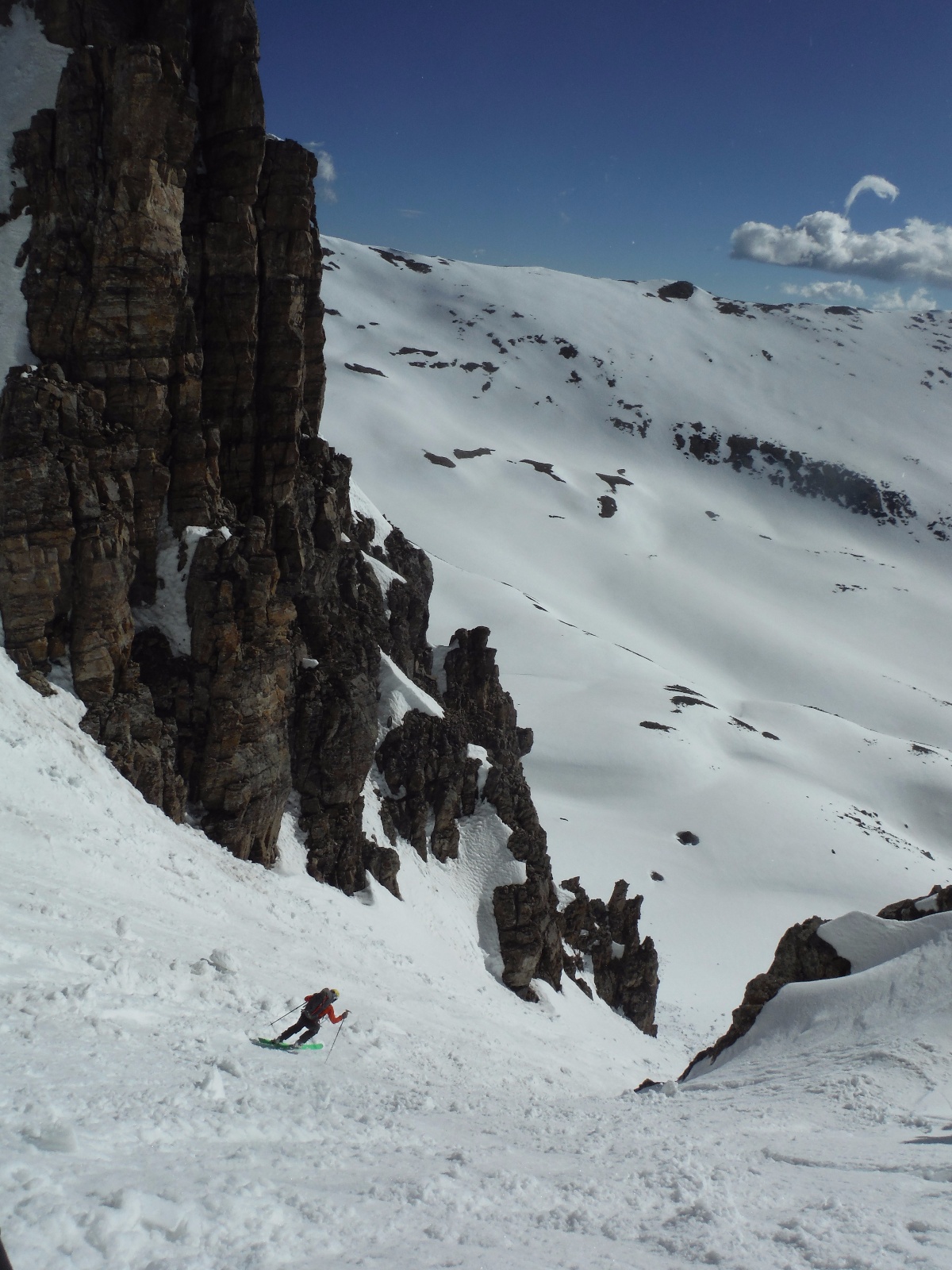 Cathedral pearl couloir 17