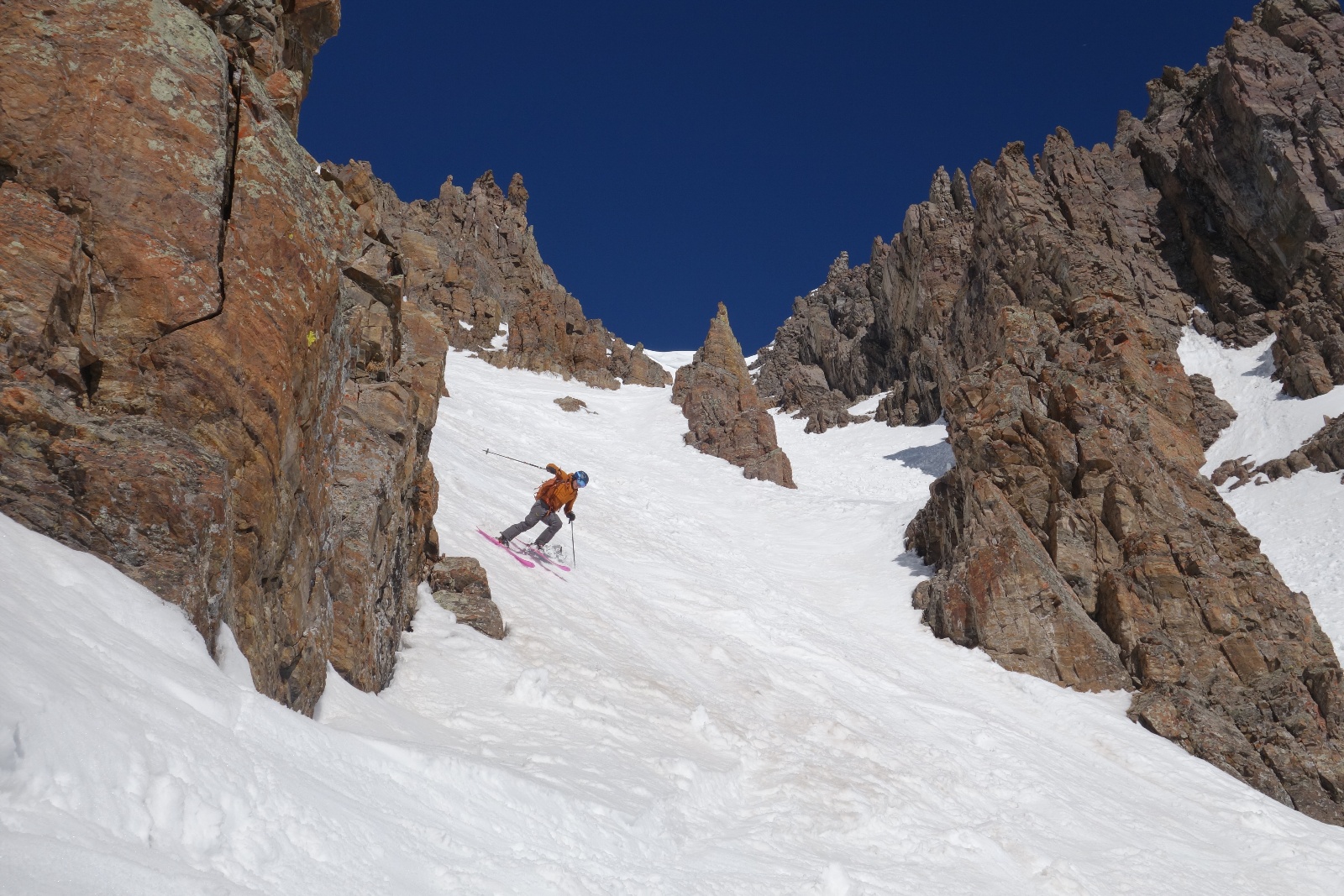 Cathedral pearl couloir 18