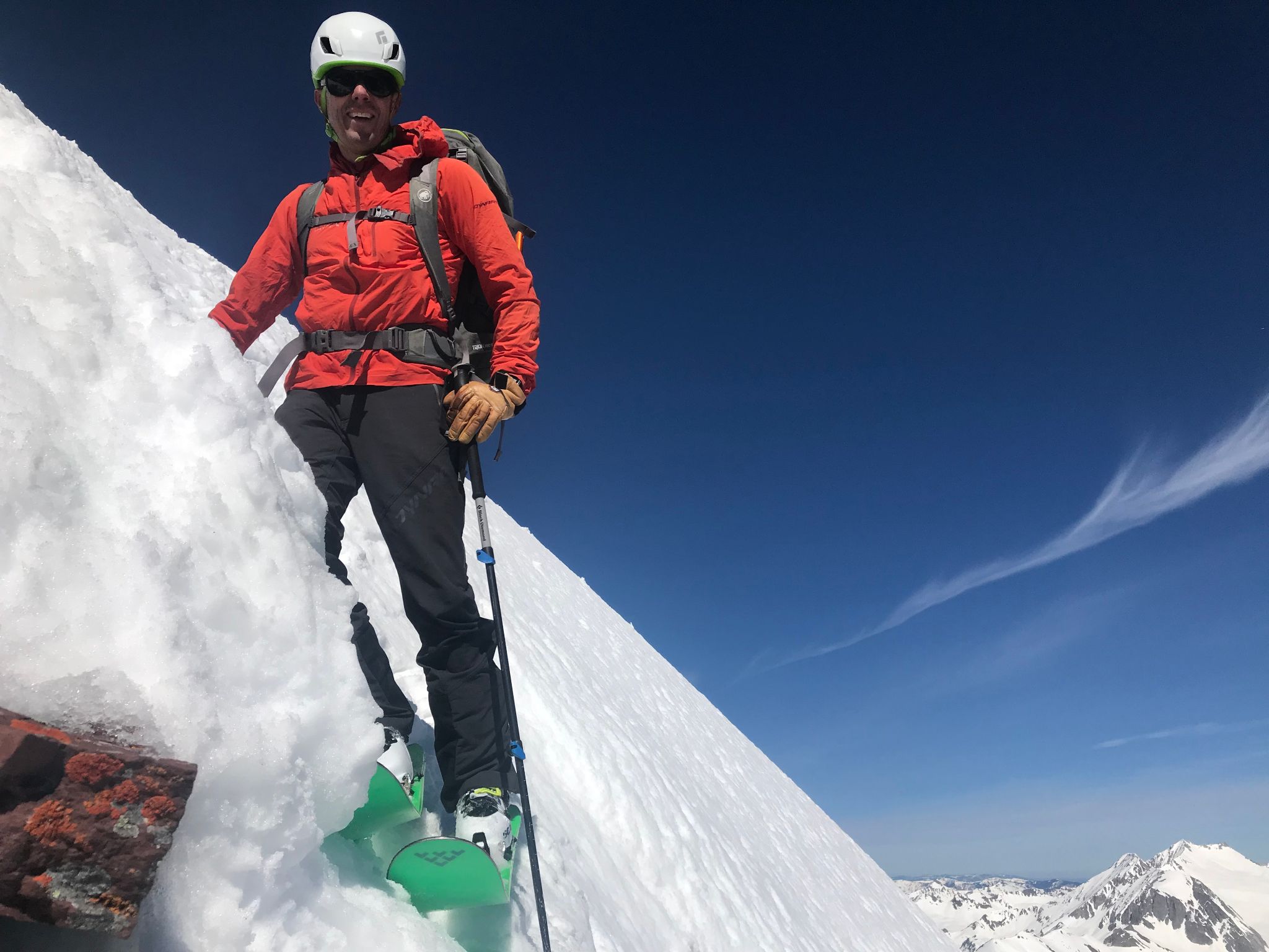 North maroon north face ski 23