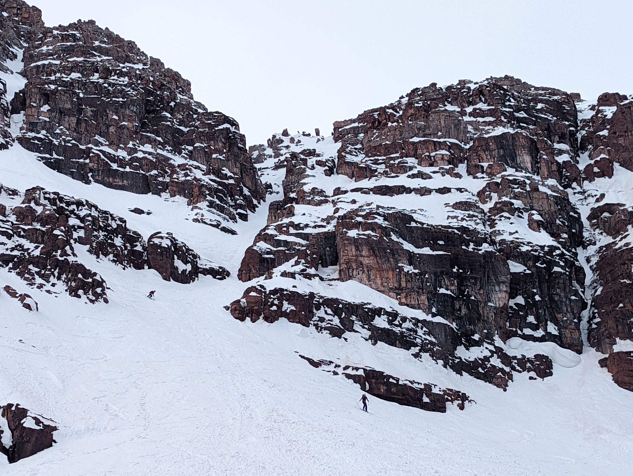 North maroon north face ski 35