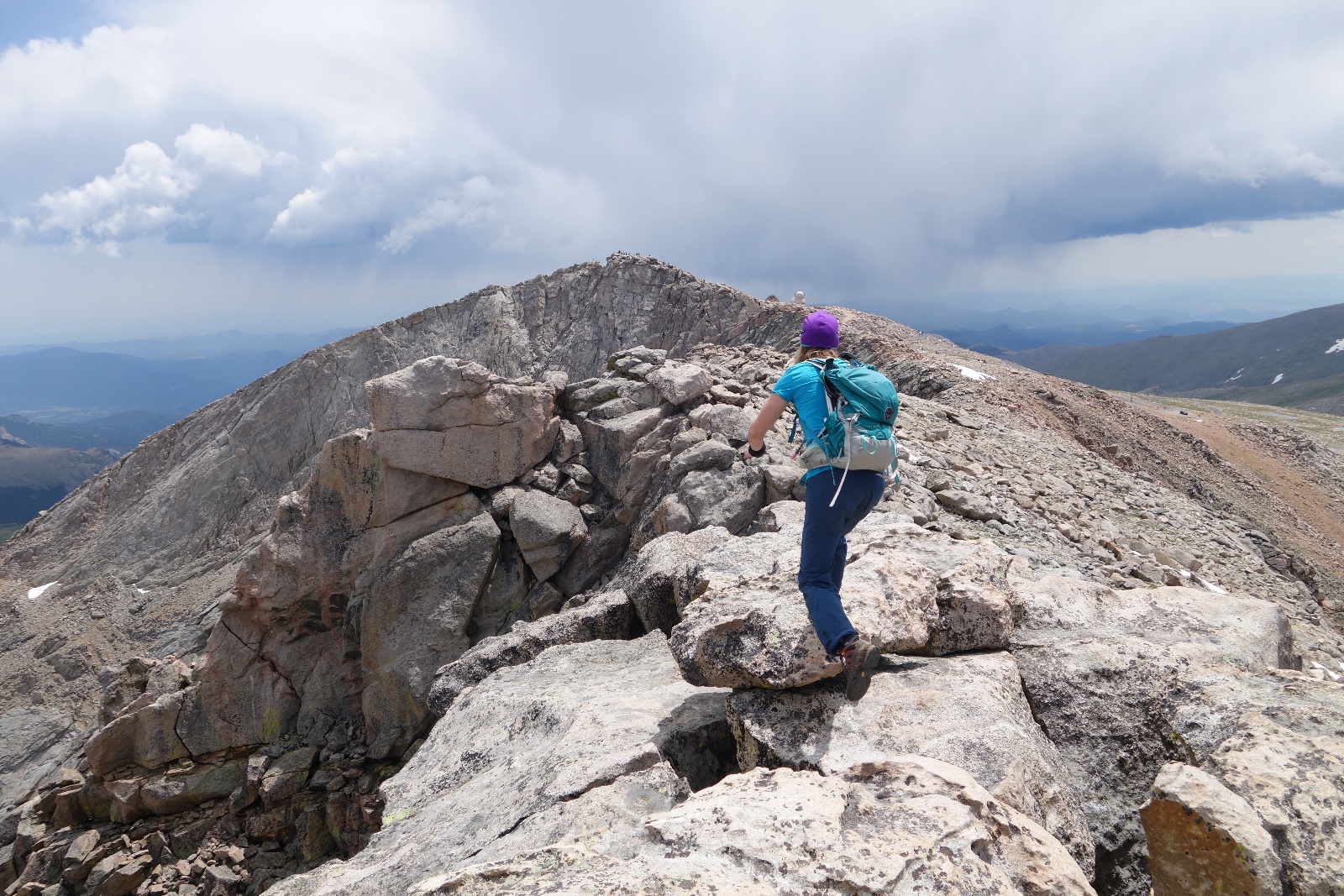 Bierstadt east ridge evans sawtooth 19