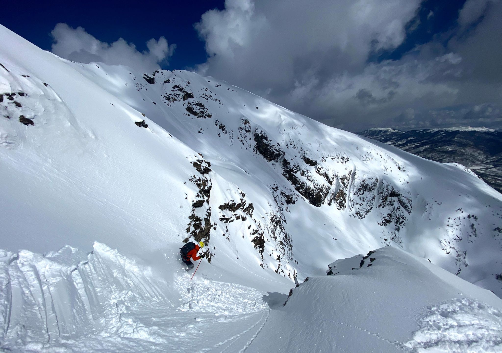 Hidden  Couloir - Buffalo Mountain