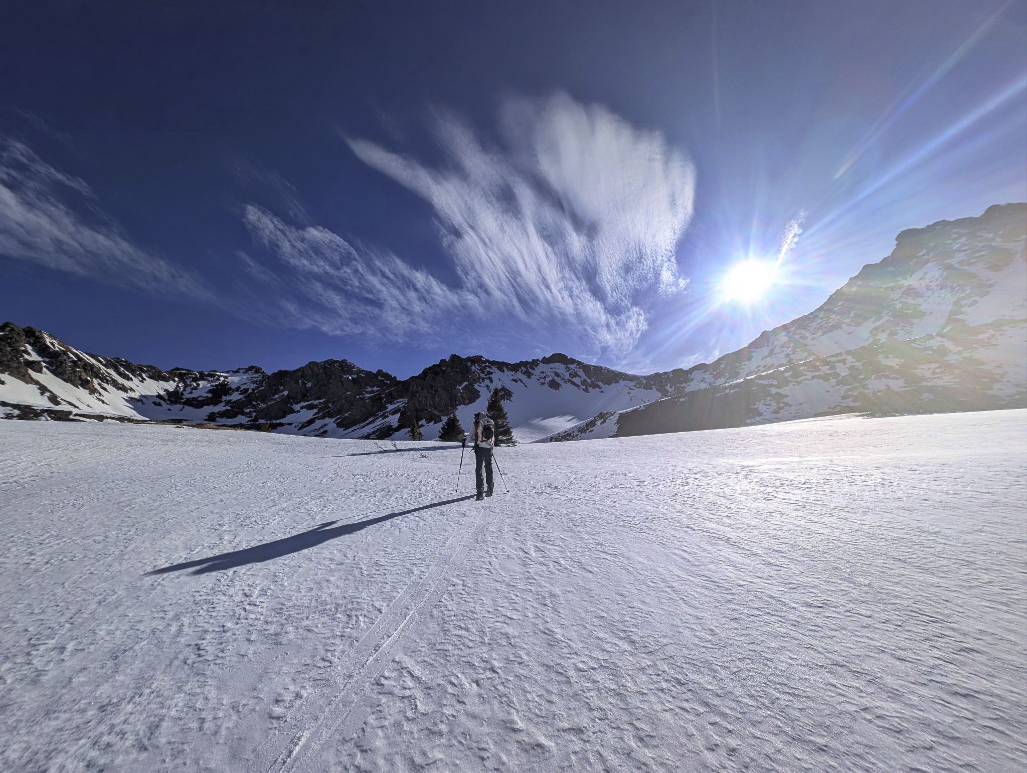 Snow hail ski 02