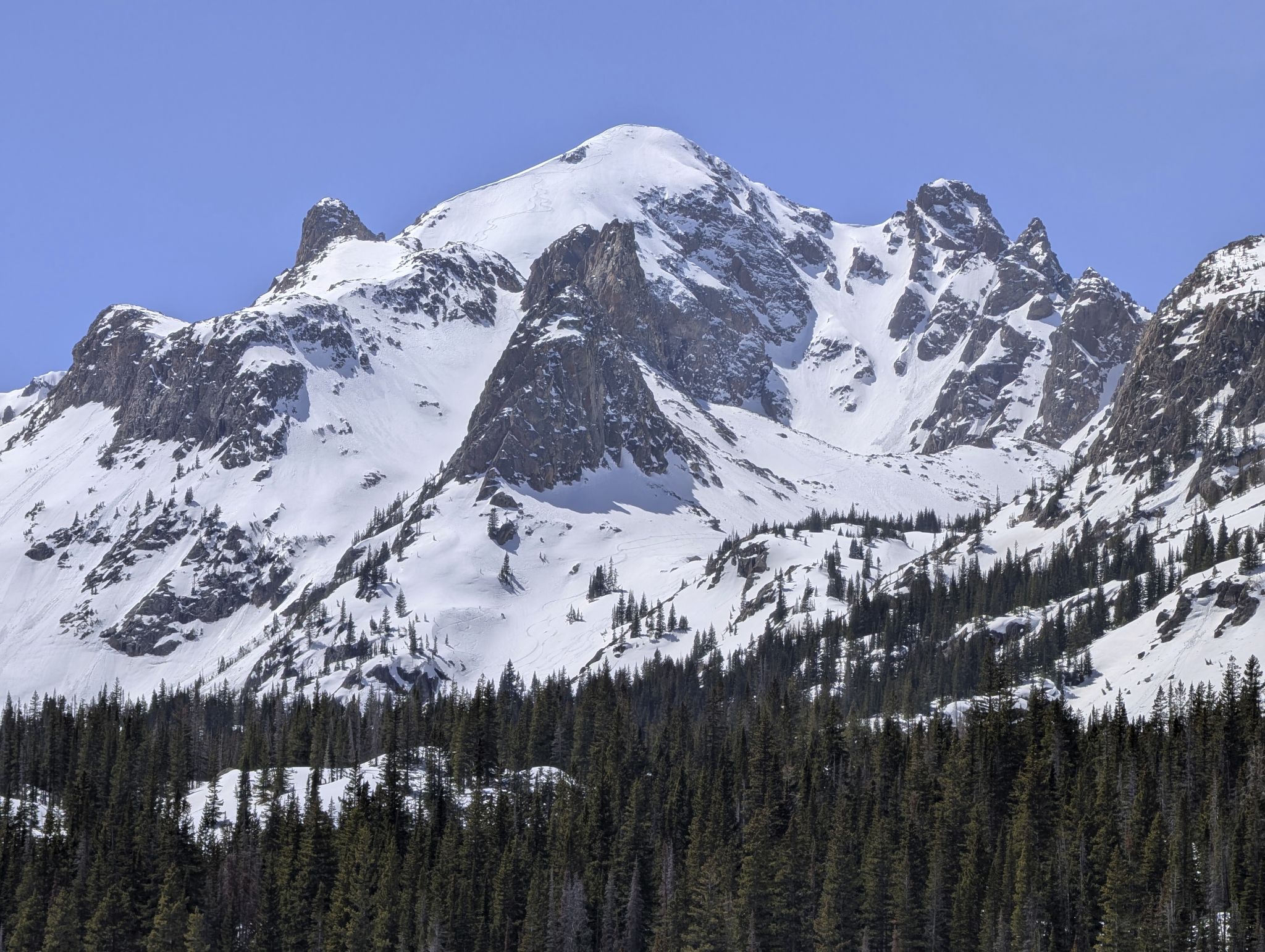 Mount Valhalla Heavenly Couloir Ski