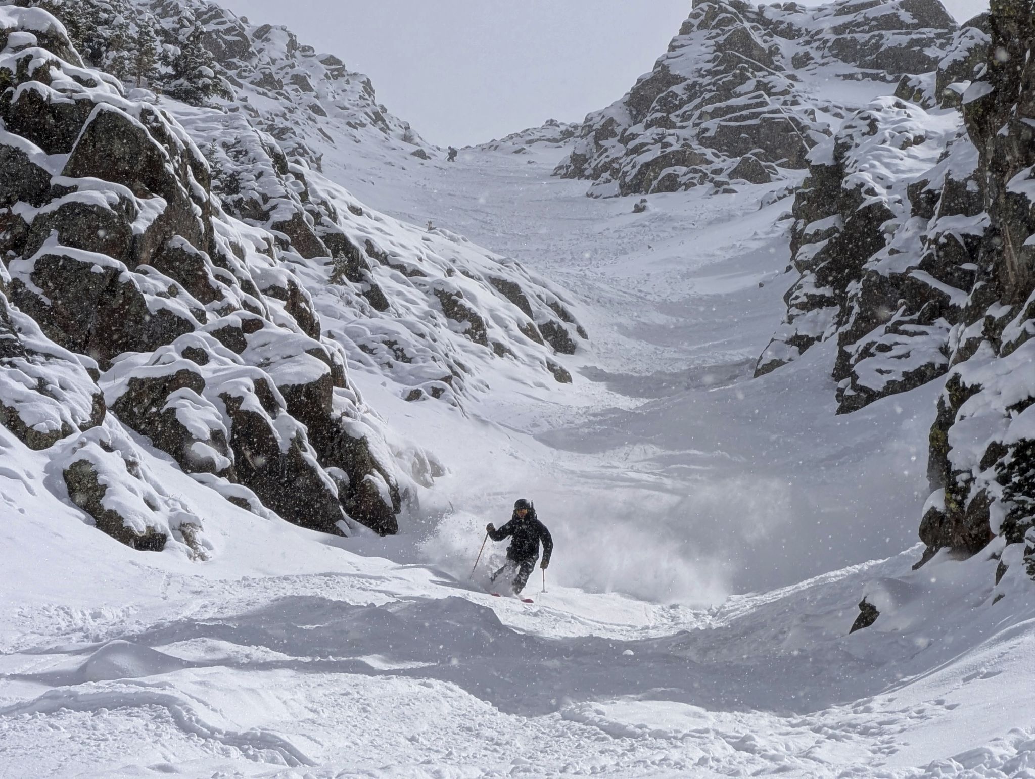 Skiers point 15