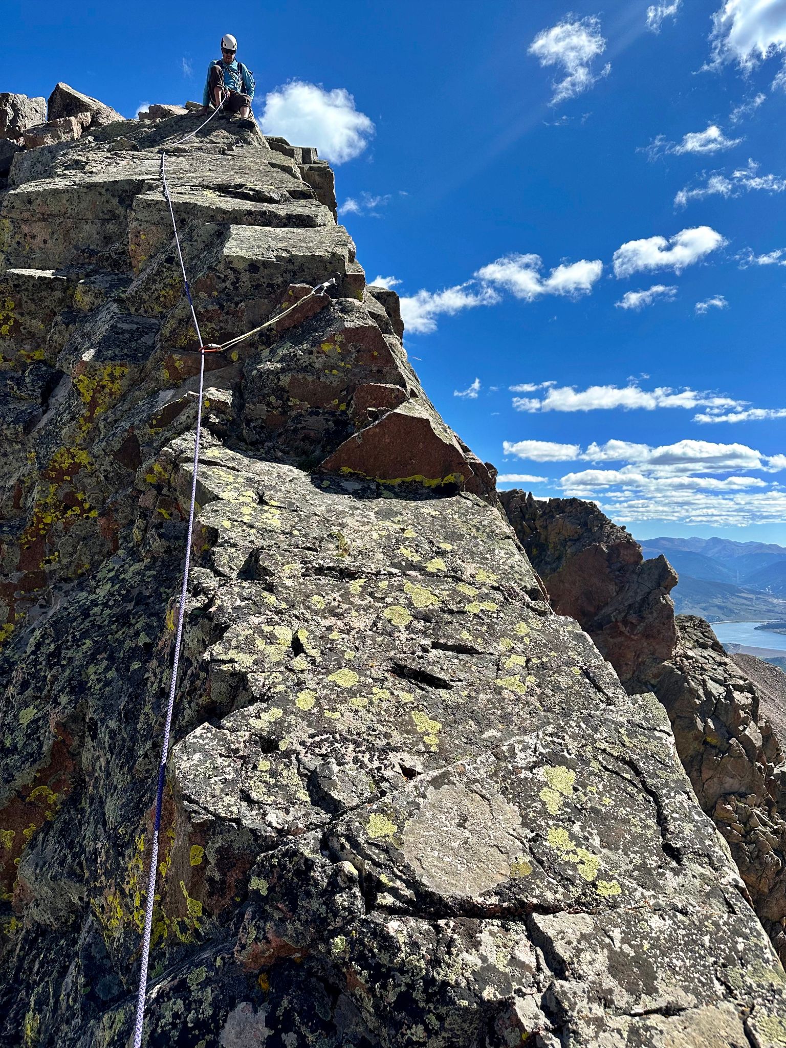 Red diamond traverse 15