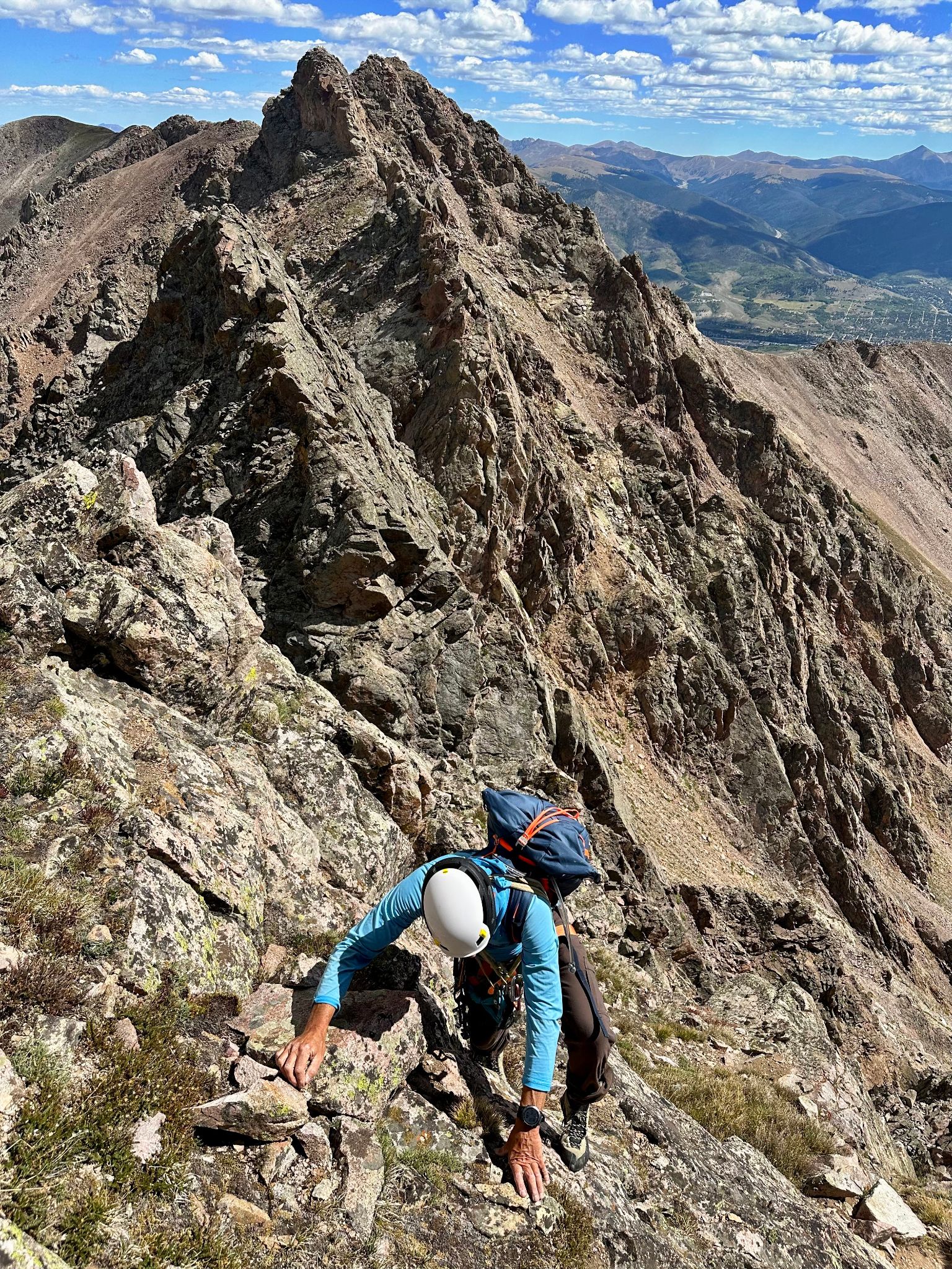 Red diamond traverse 18