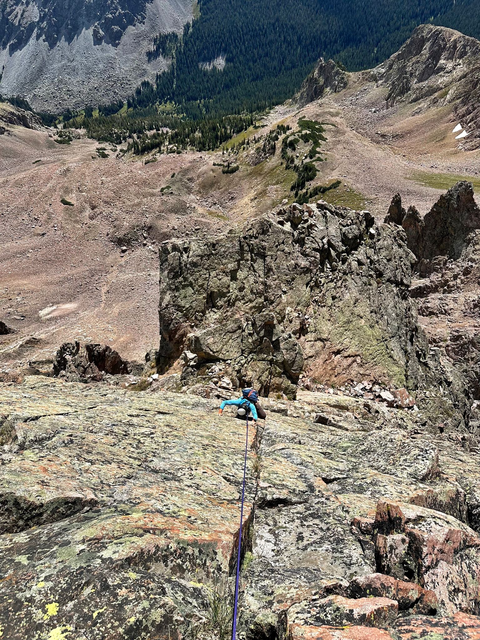 Red diamond traverse 19