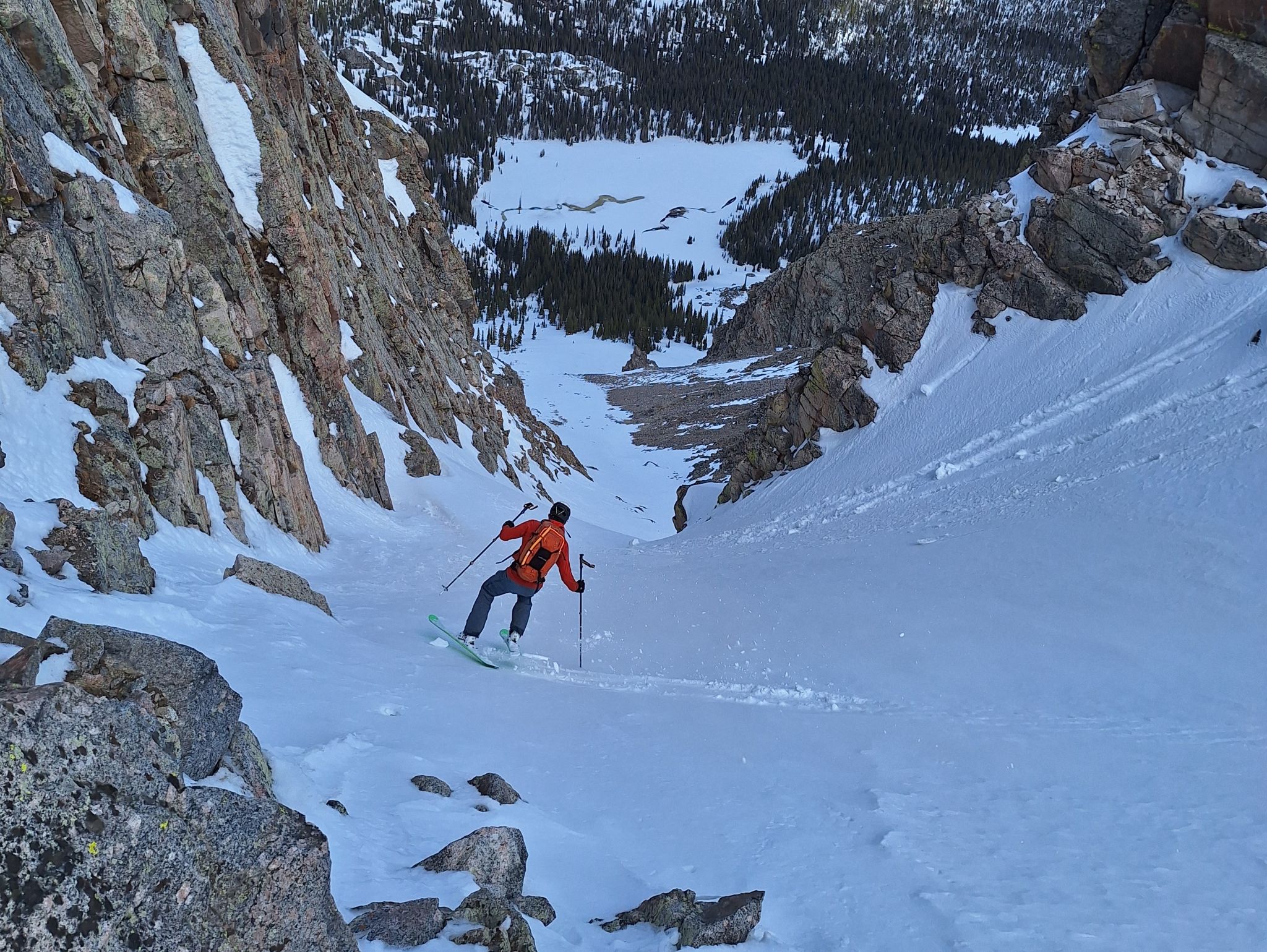 Rain north couloir 17