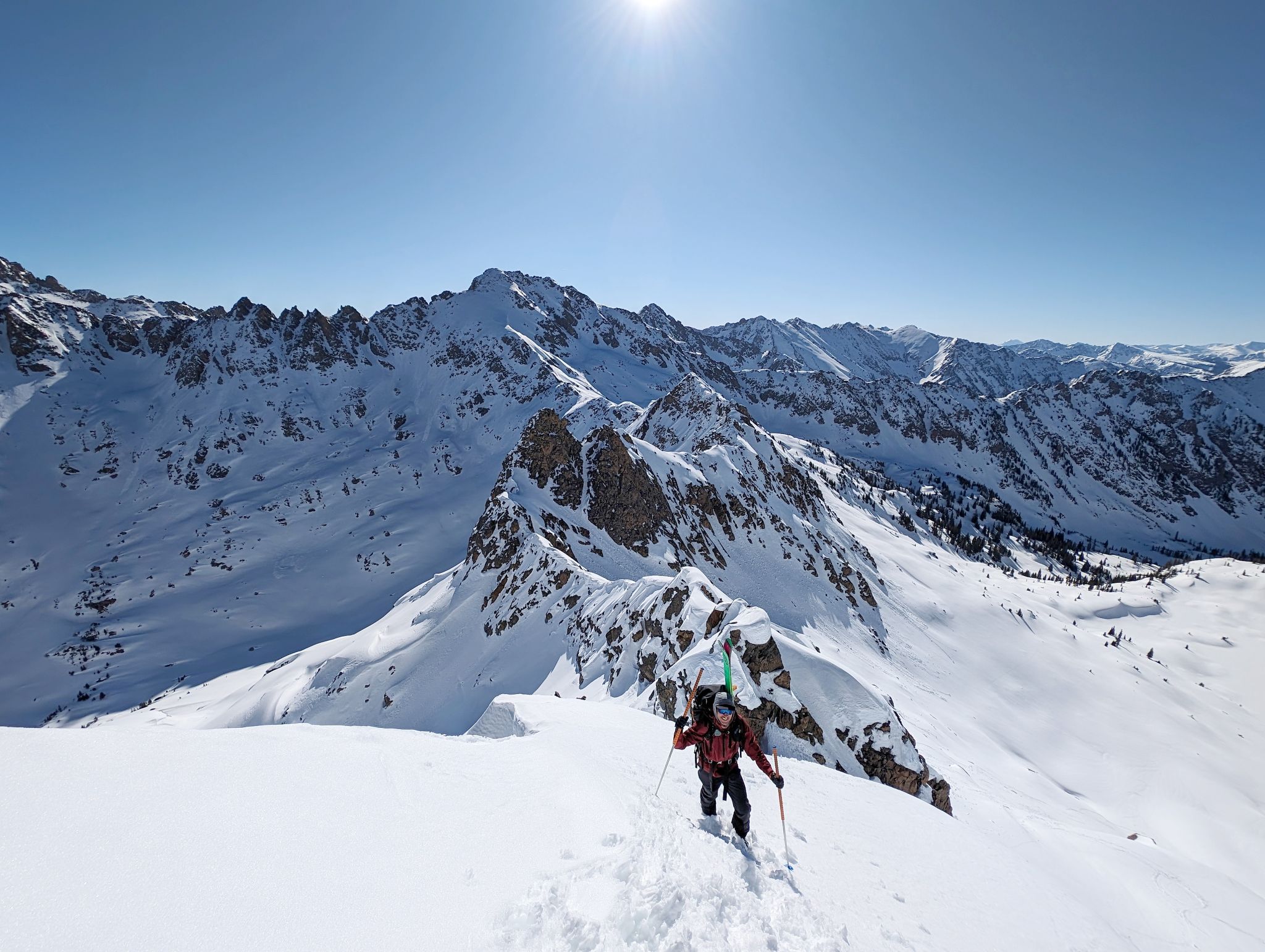 The fly skiing 03