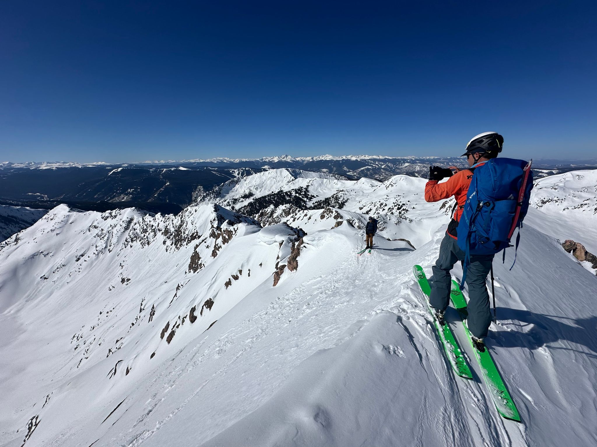 The fly skiing 08