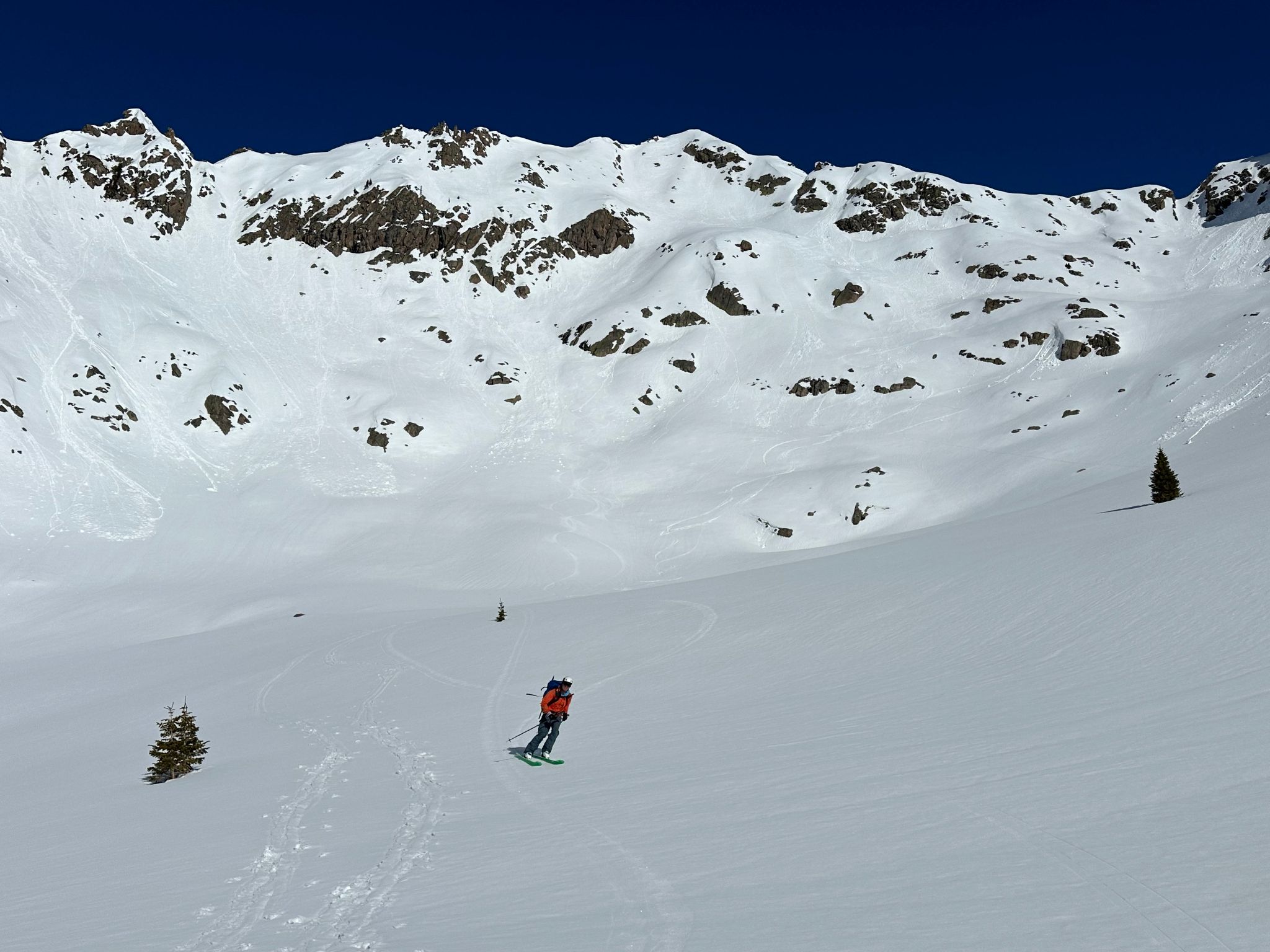 The fly skiing 12