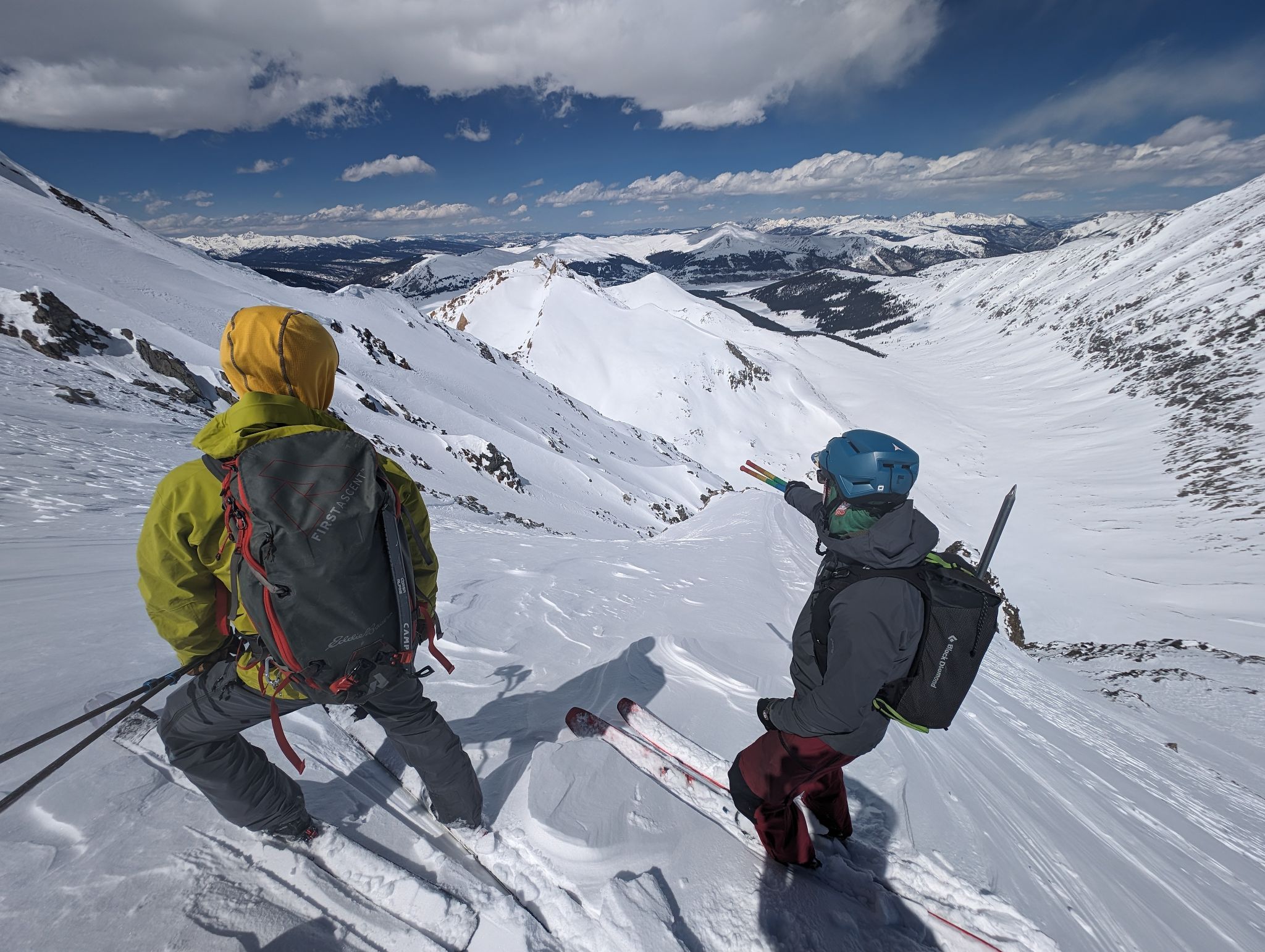 Clinton north face ski 19
