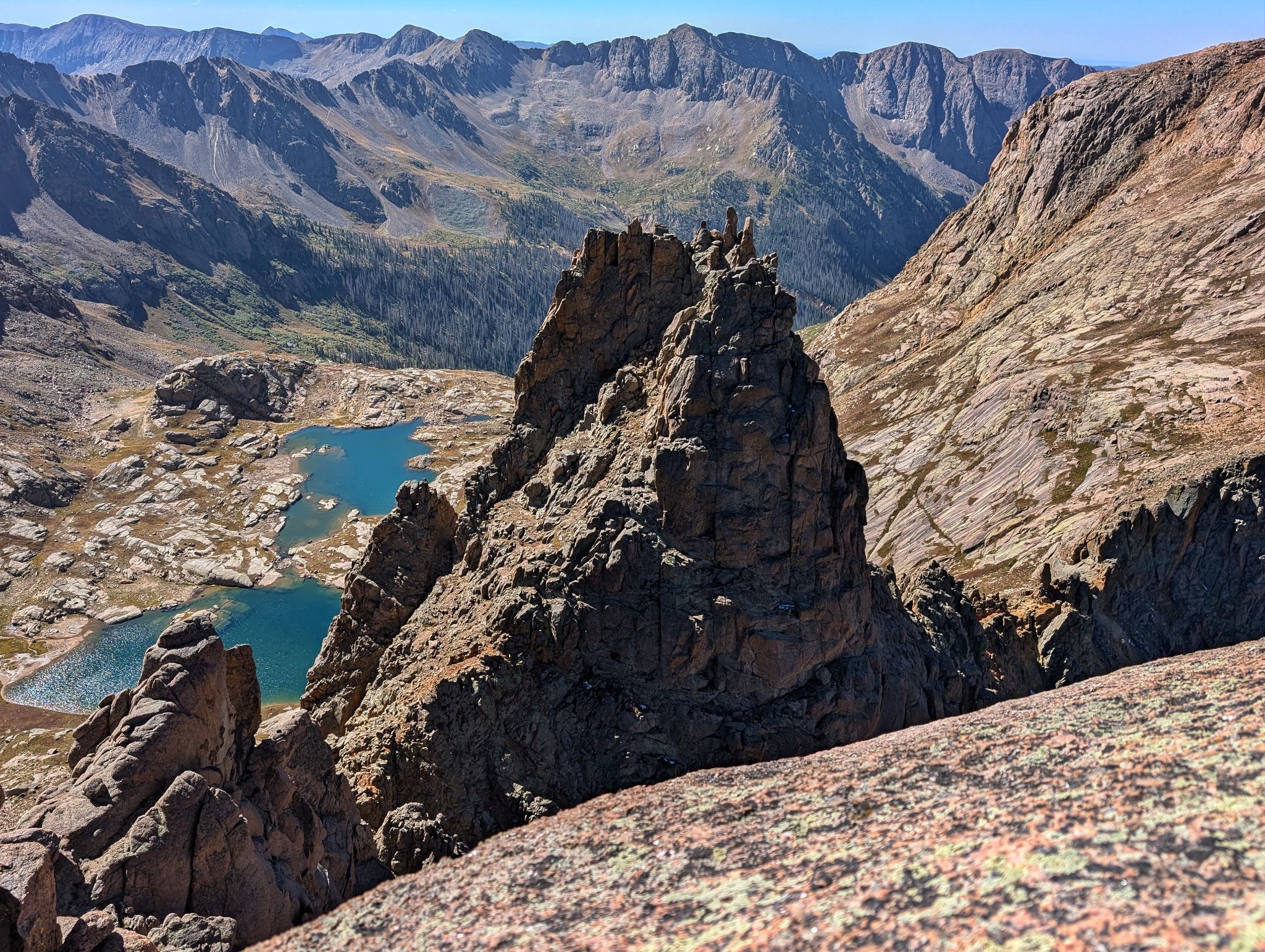 Needle ridge twin thumb glacier 14