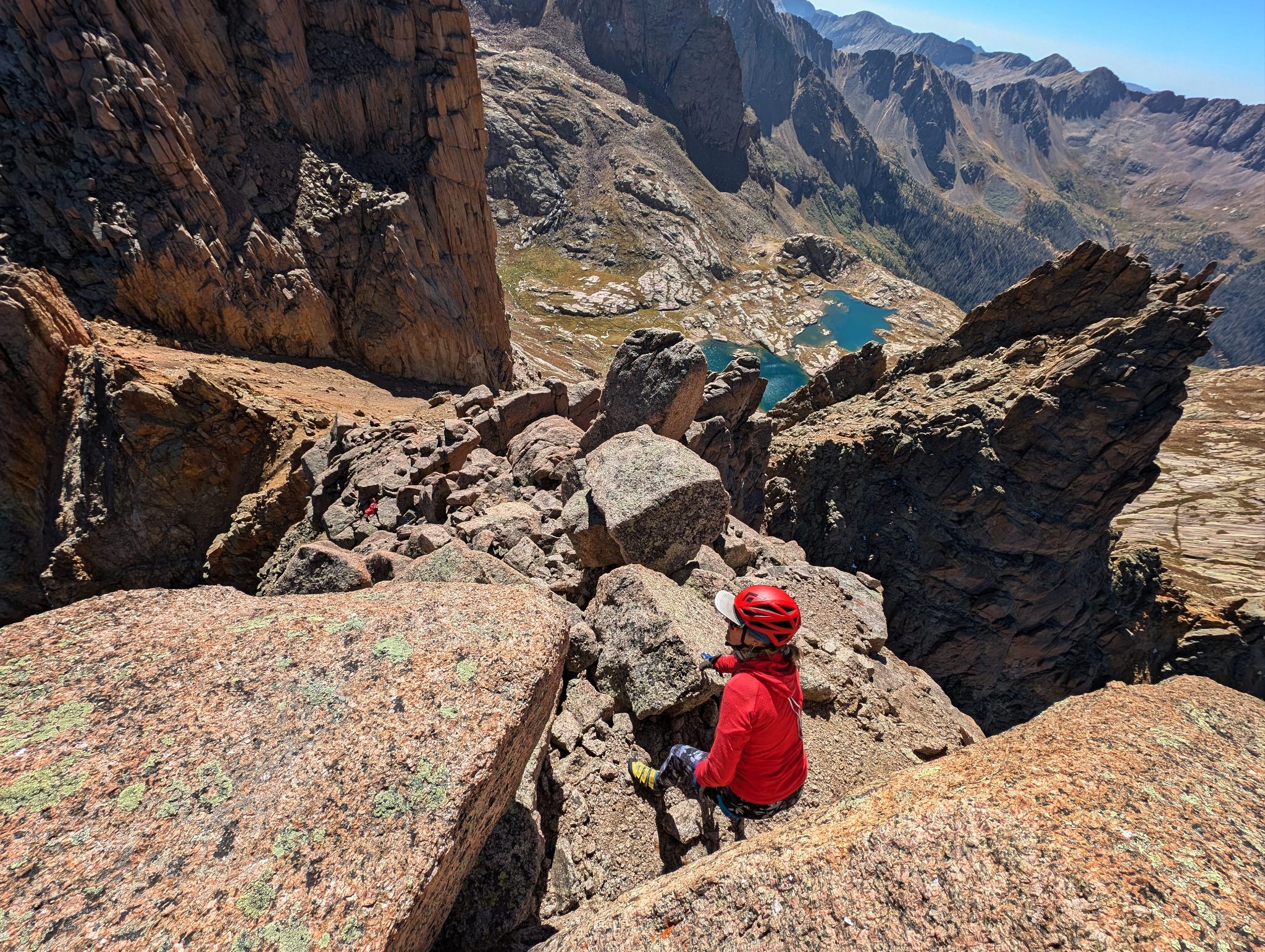Needle ridge twin thumb glacier 16