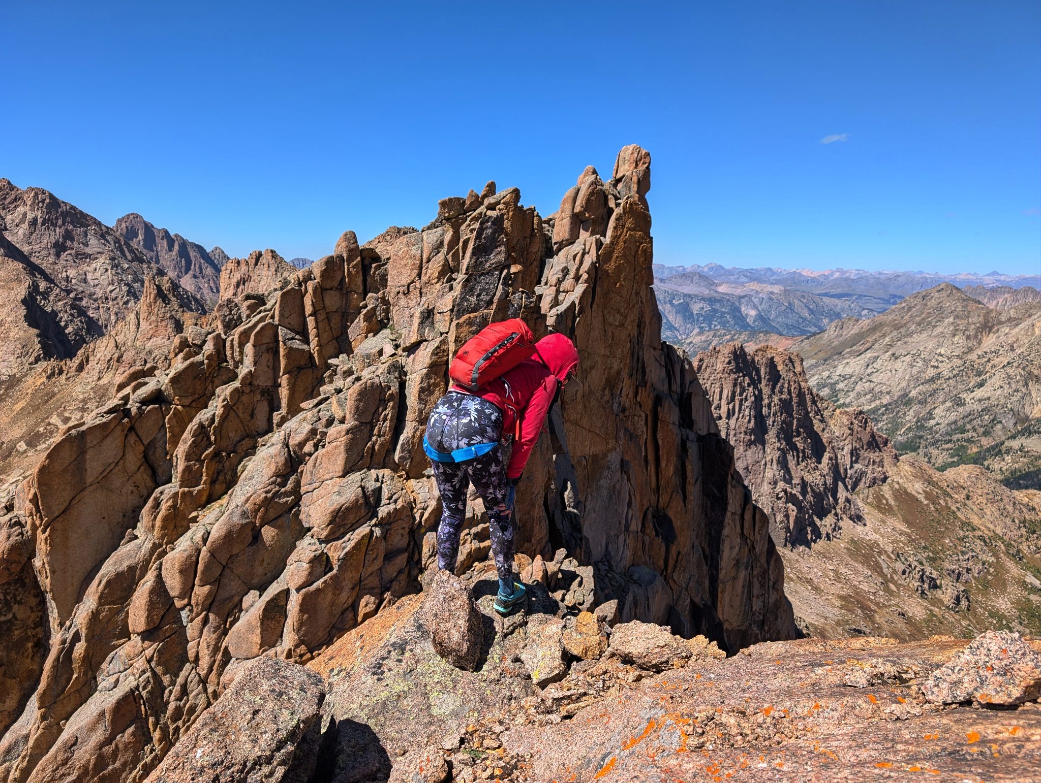 Needle ridge twin thumb glacier 35