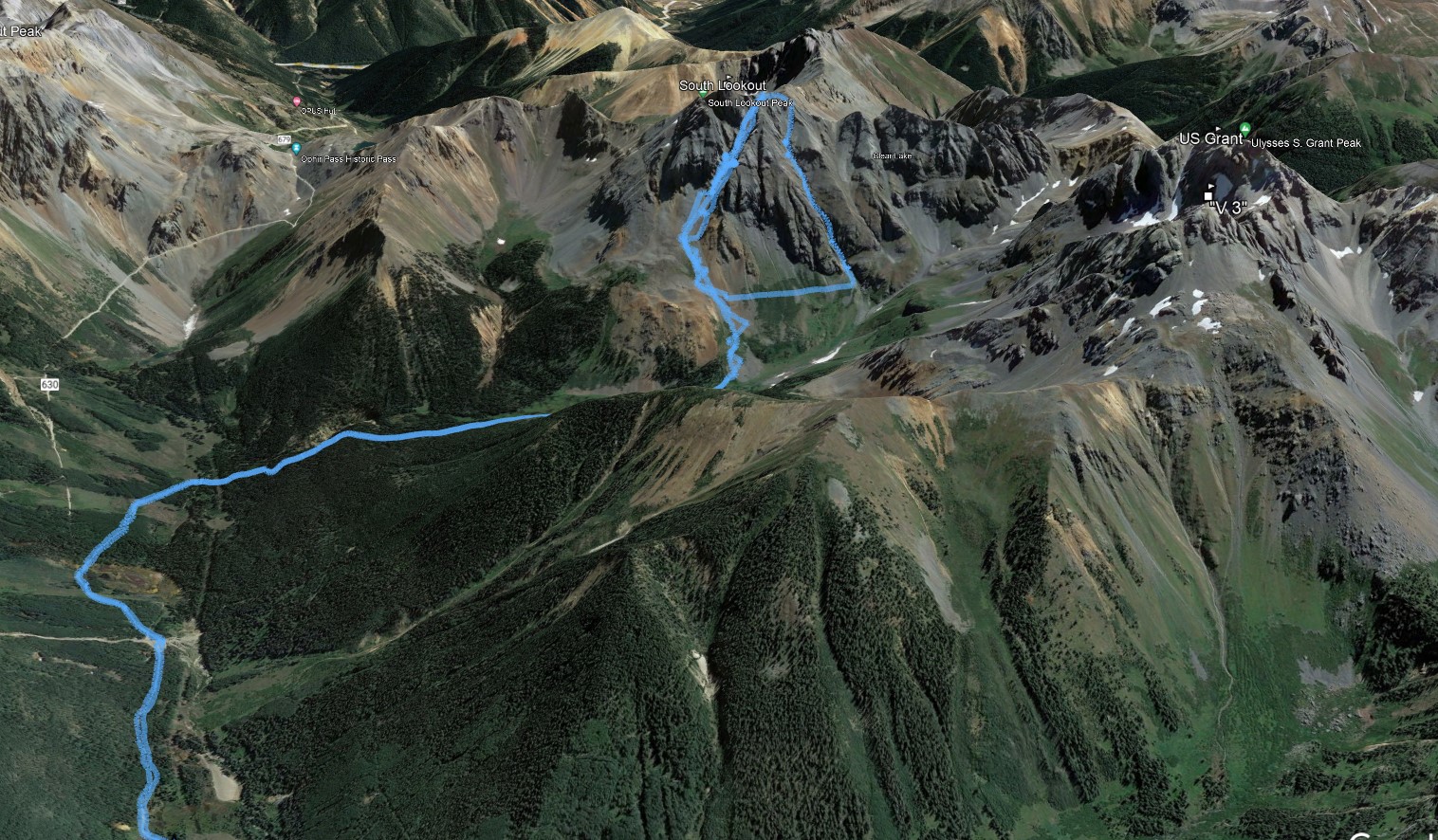 South lookout ski 01