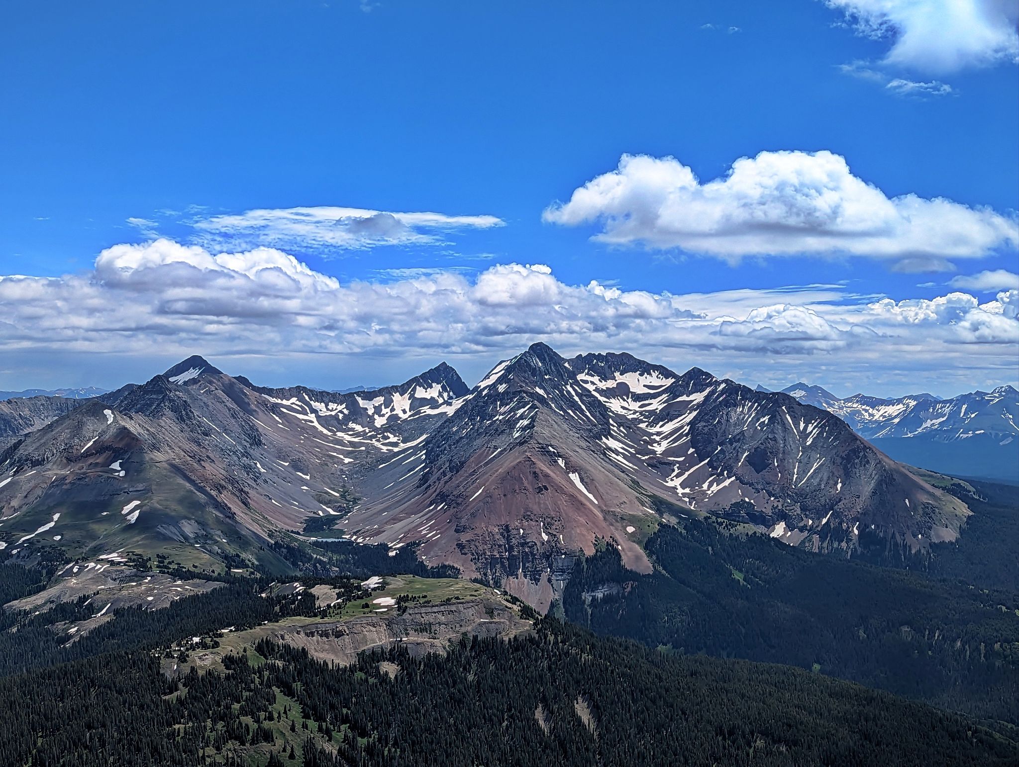 Dolores Peak and Middle Peak