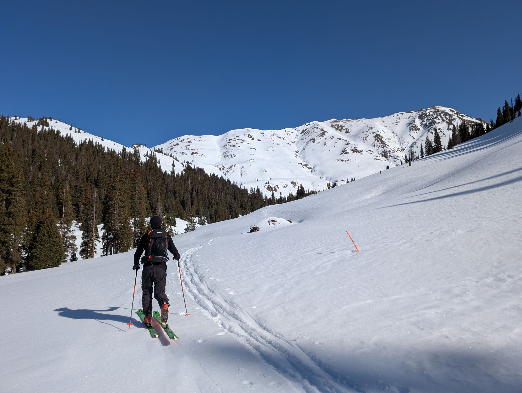Brown mountain ski 01