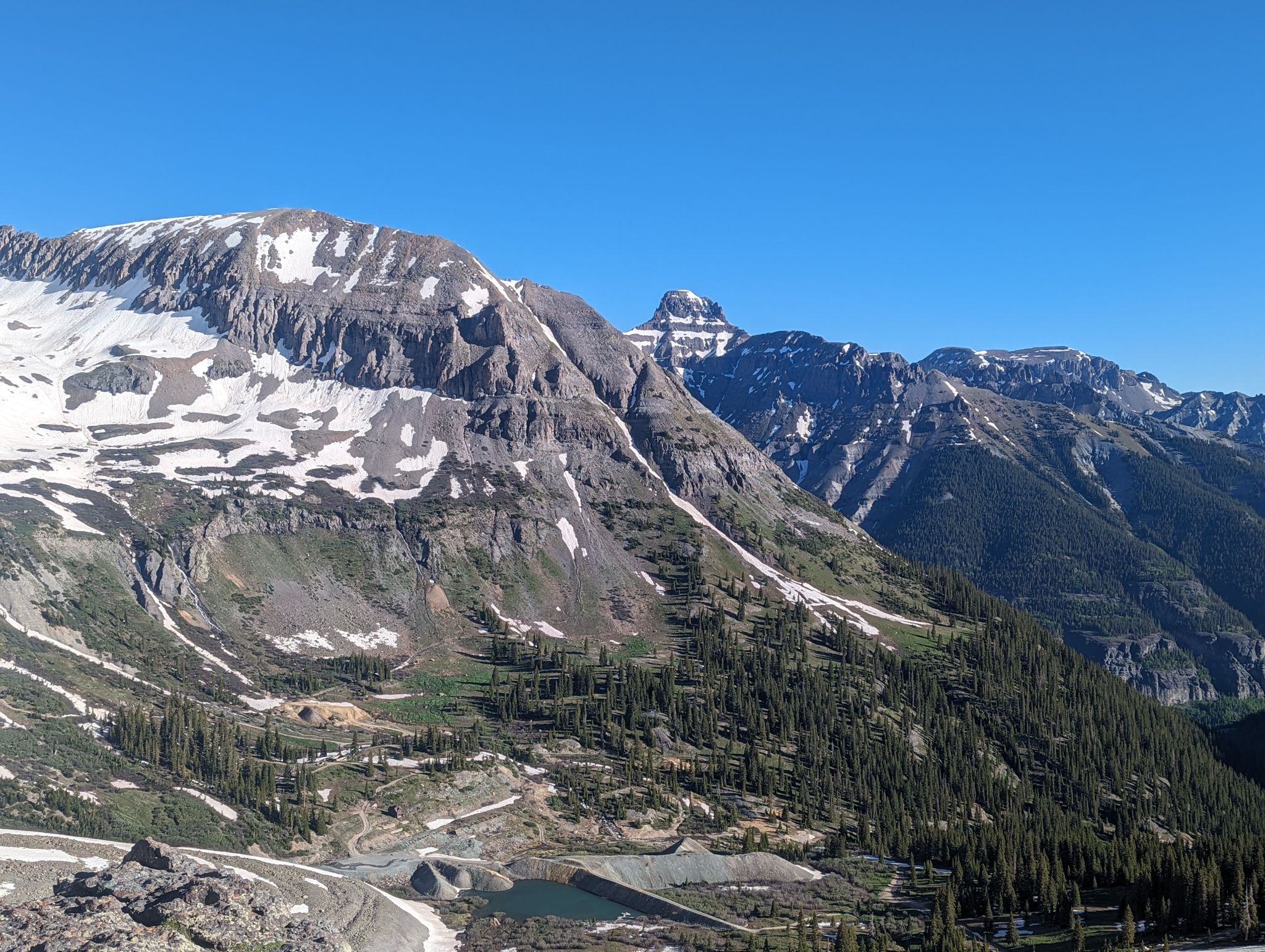 Imogene pass peaks 05