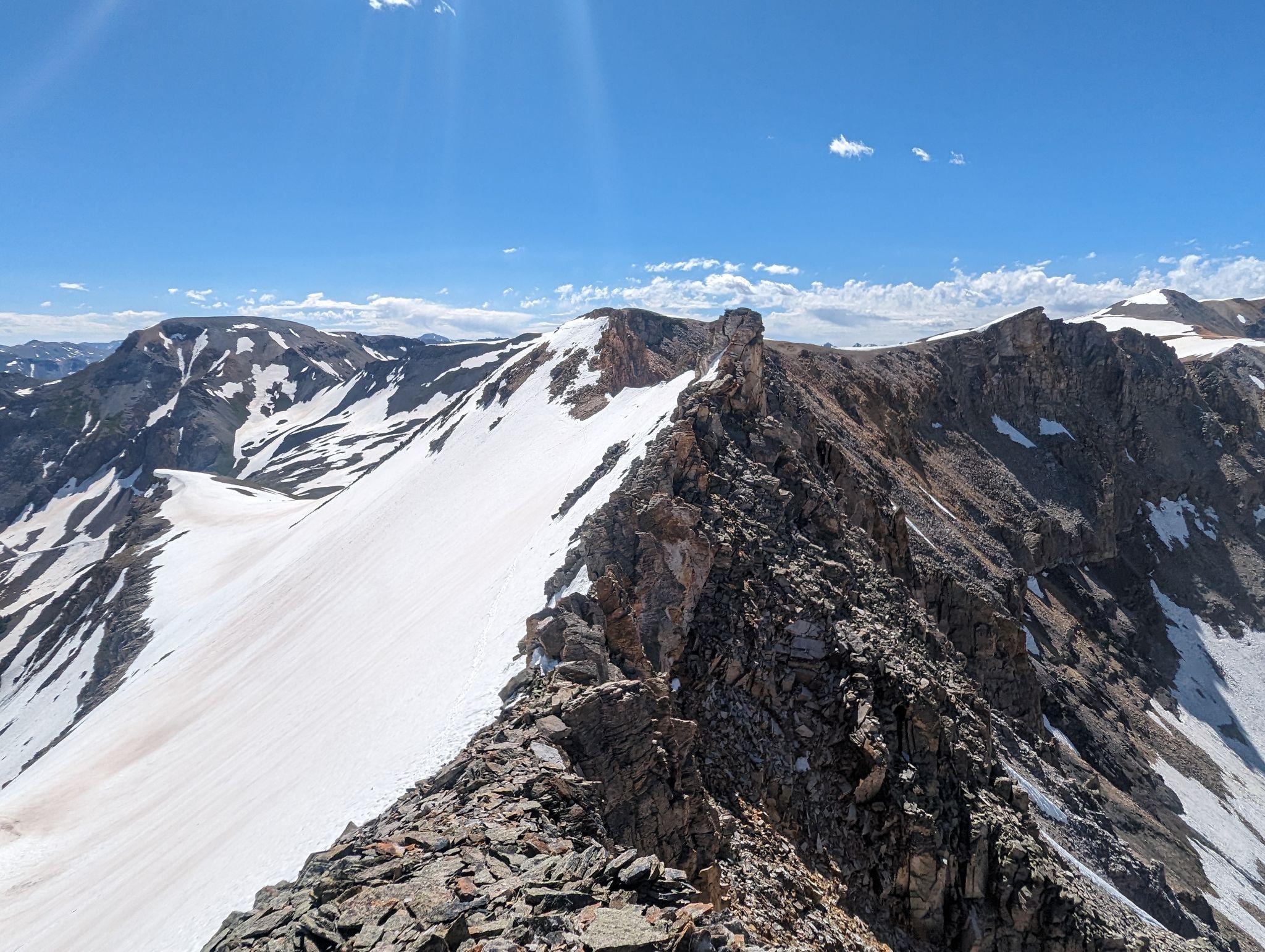 Imogene pass peaks 16