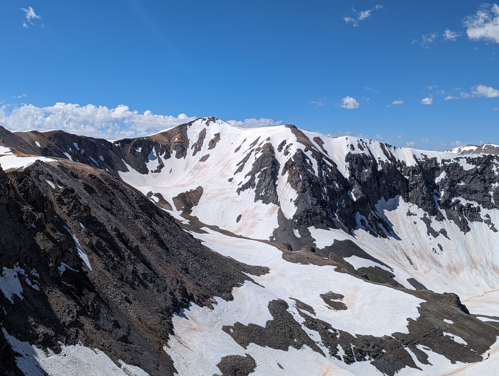 Imogene pass peaks 17