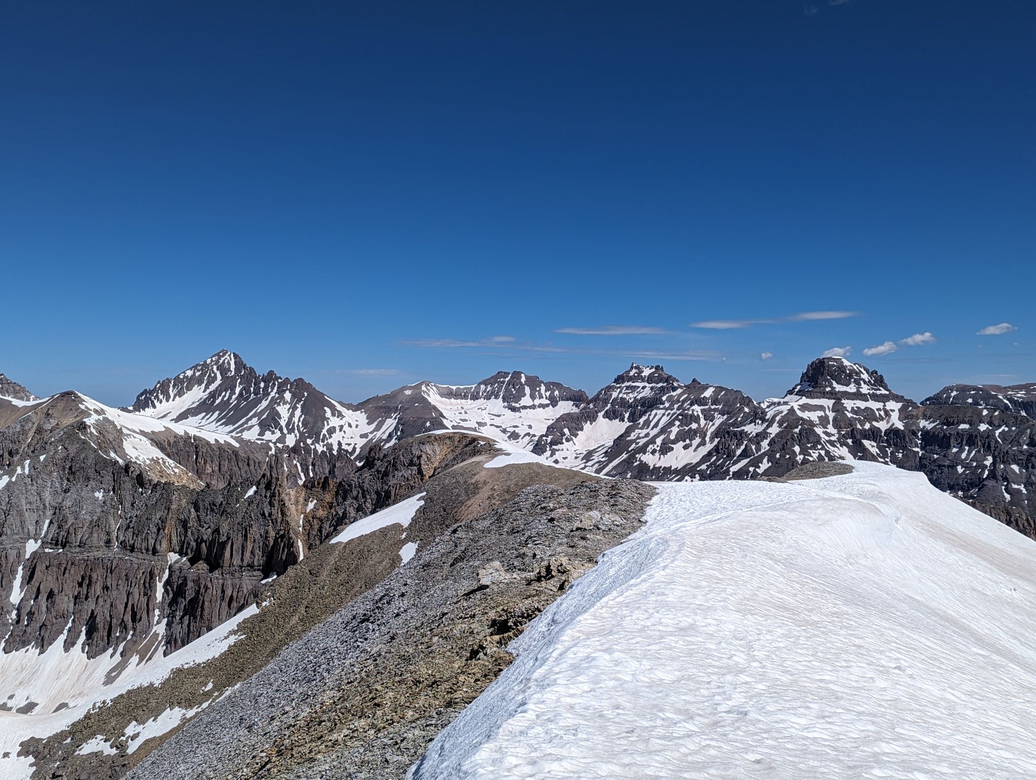 Imogene pass peaks 20
