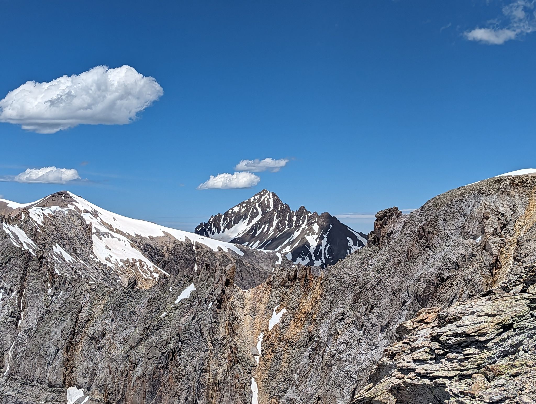 Imogene pass peaks 28