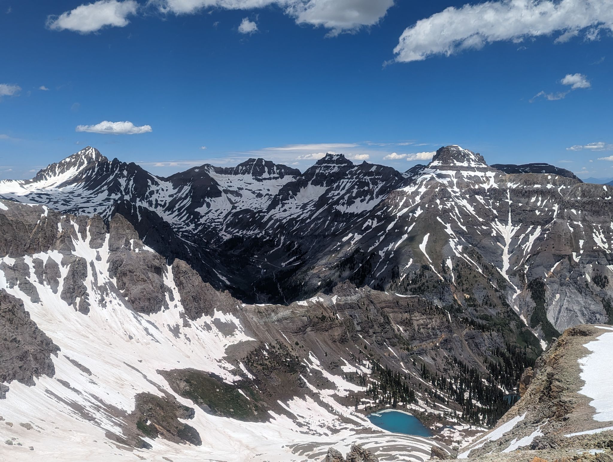 Imogene pass peaks 29