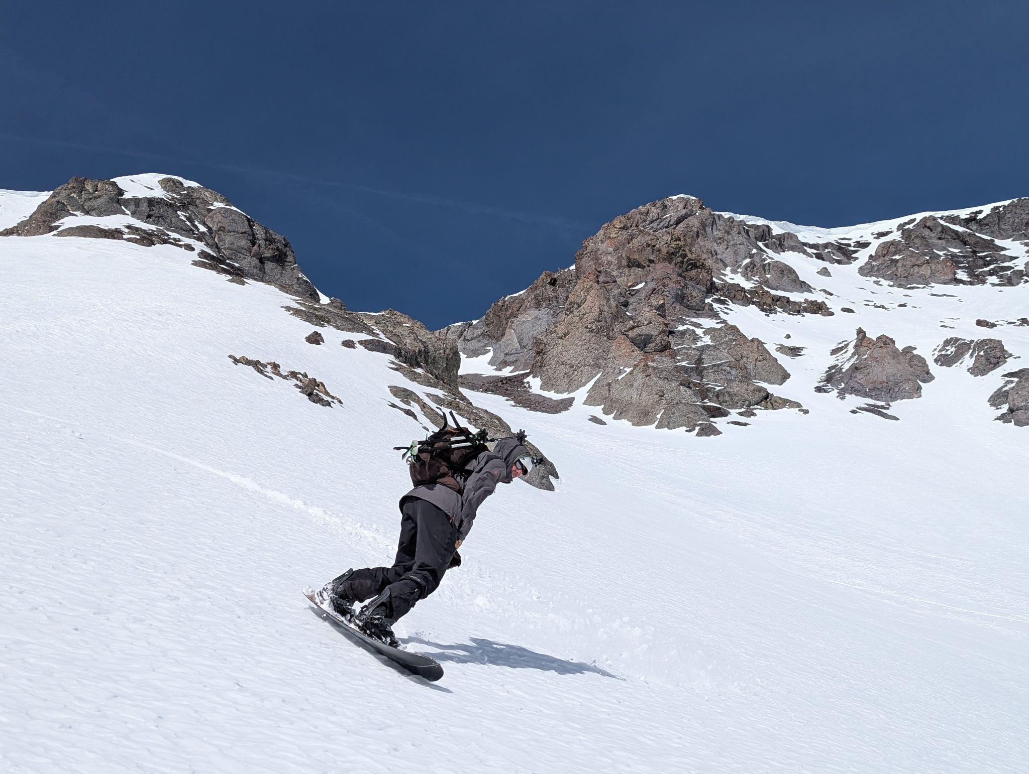 T7 southeast gully ski 24