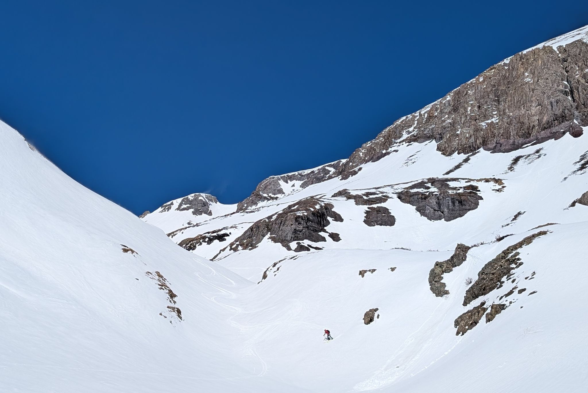 T7 southeast gully ski 27