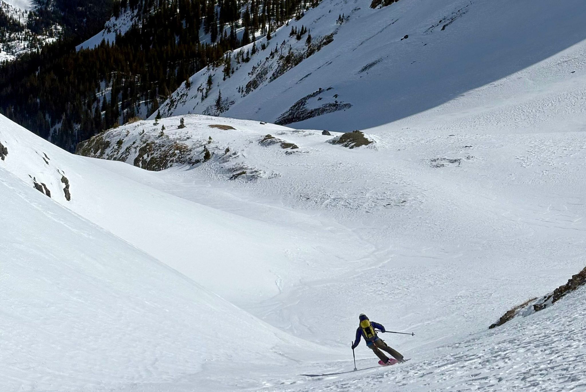 T7 southeast gully ski 29