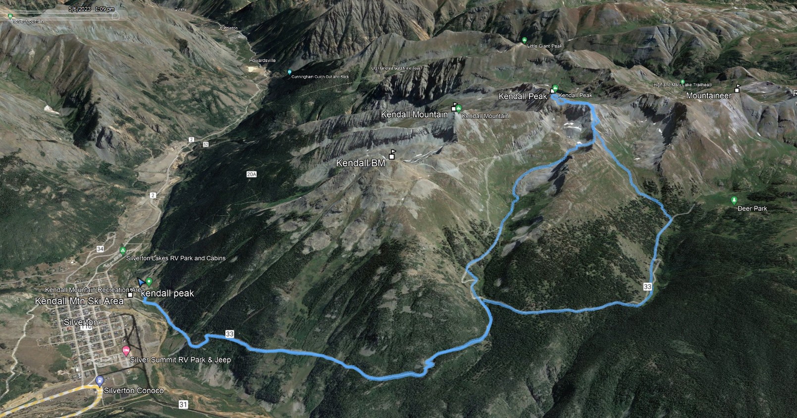 Kendall peak 01