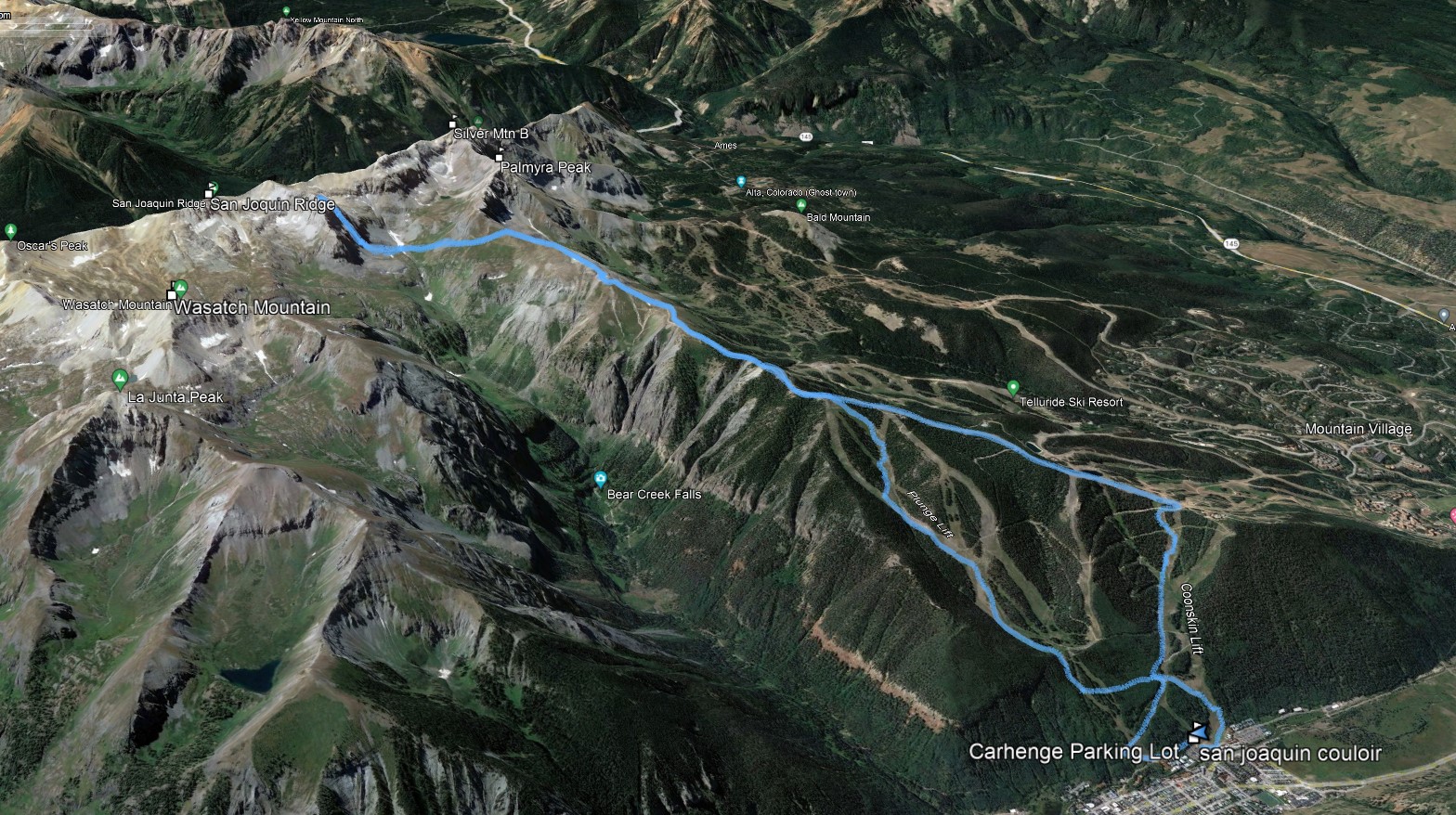 San joaquin couloir 01