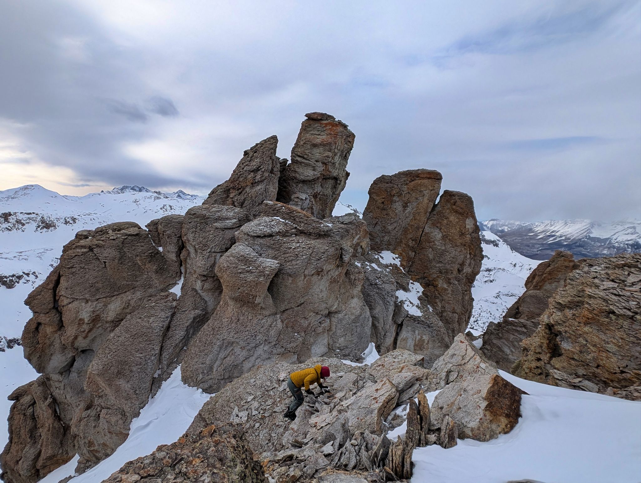 Three needles ski 21