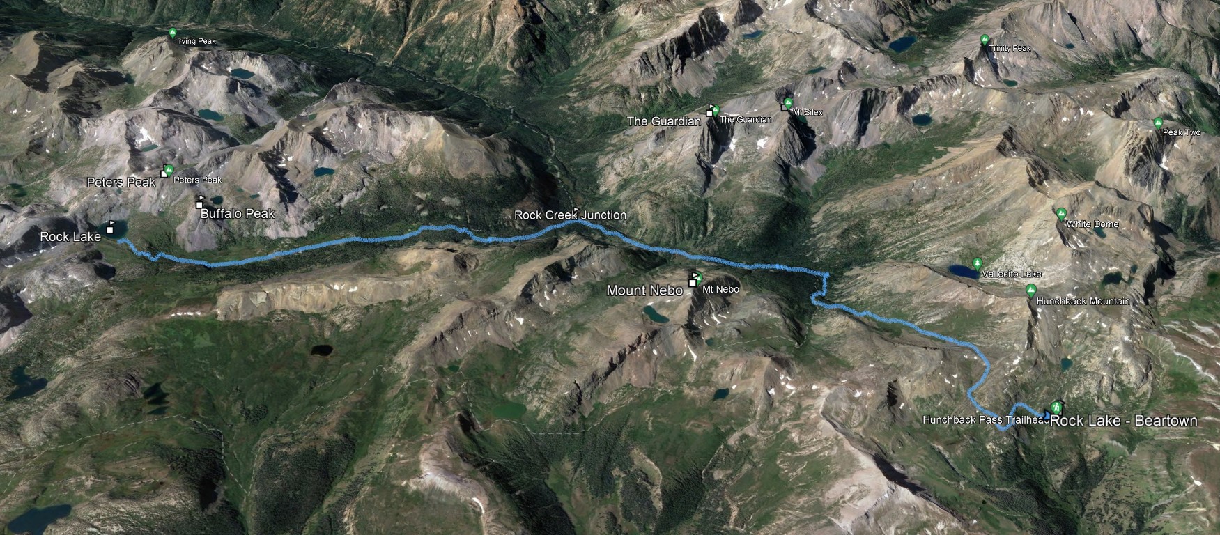 Rock lake approach 01