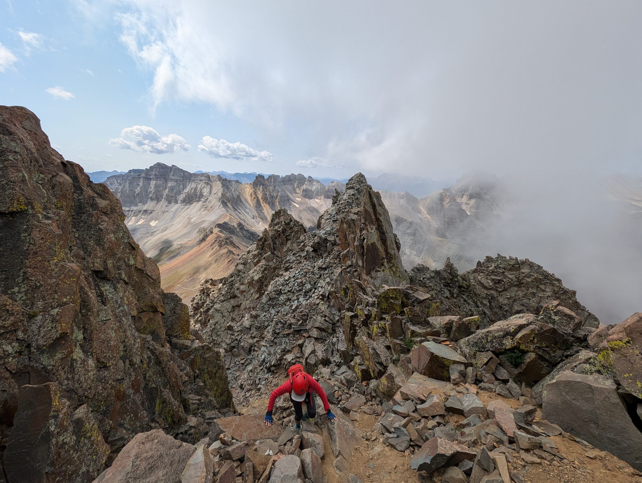 Sneffels sw ridge 14
