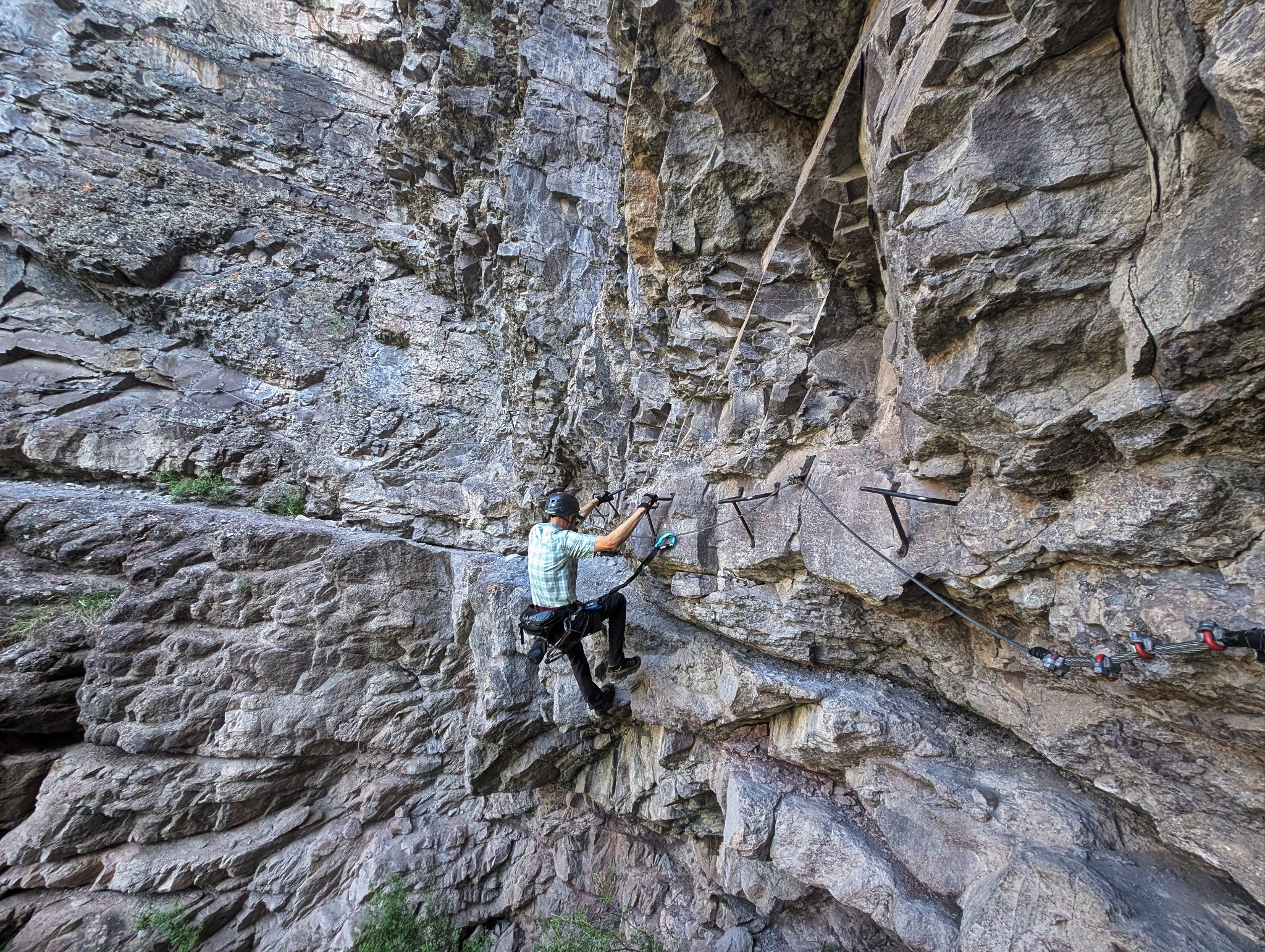 Telluride via ferrata 13