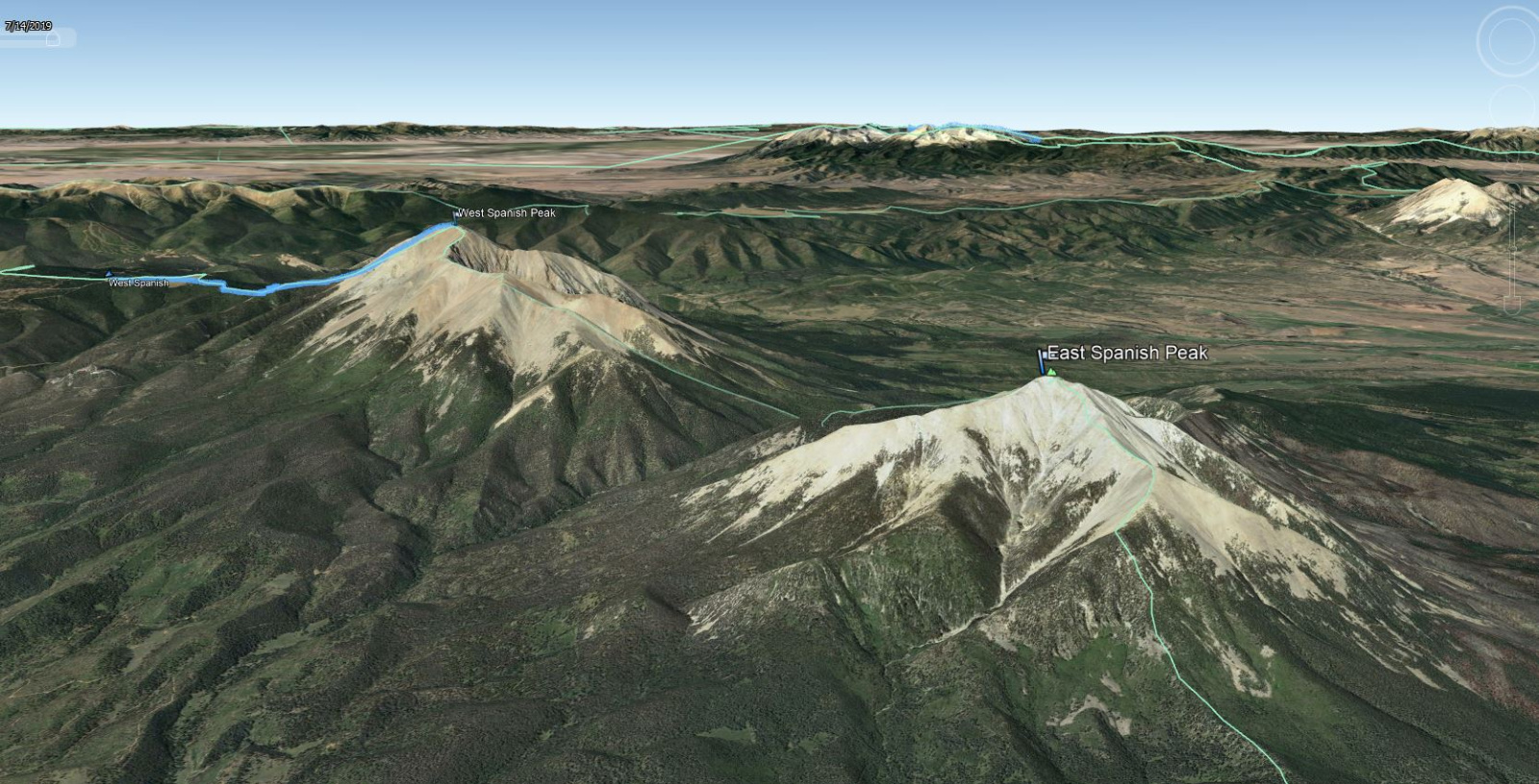 West spanish peak 01