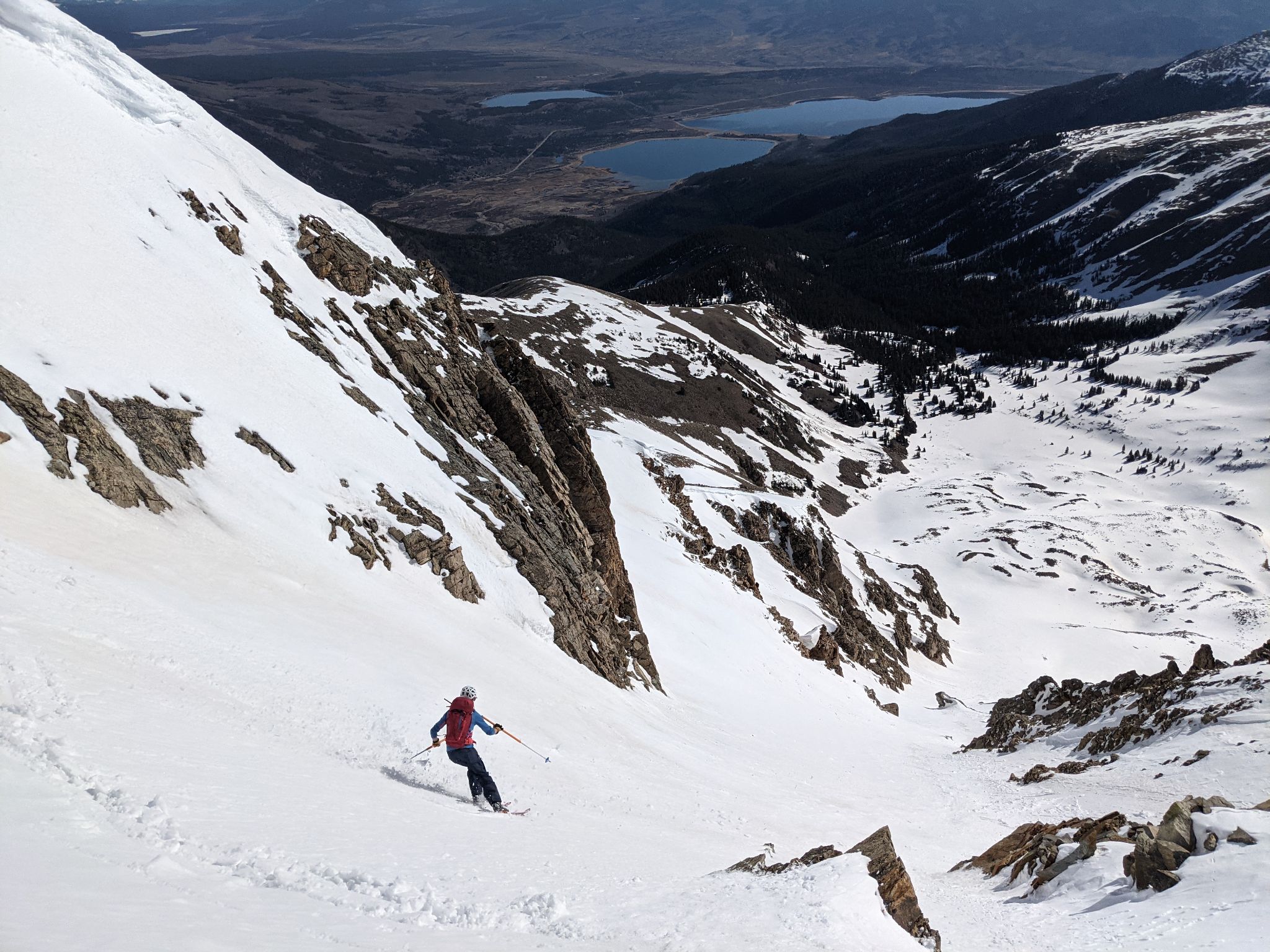 Hopeful Couloir Ski