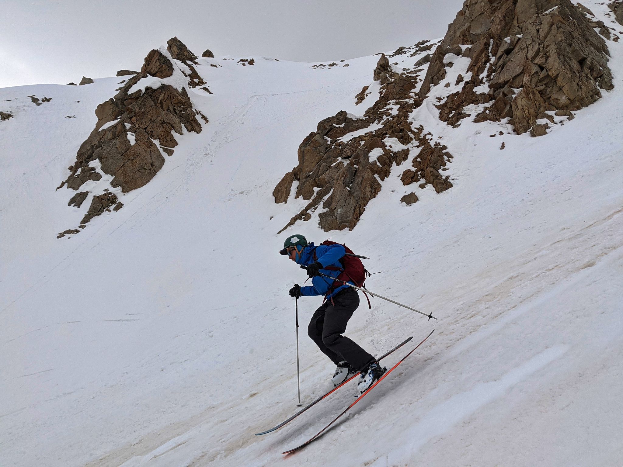 Huron east face ski 14