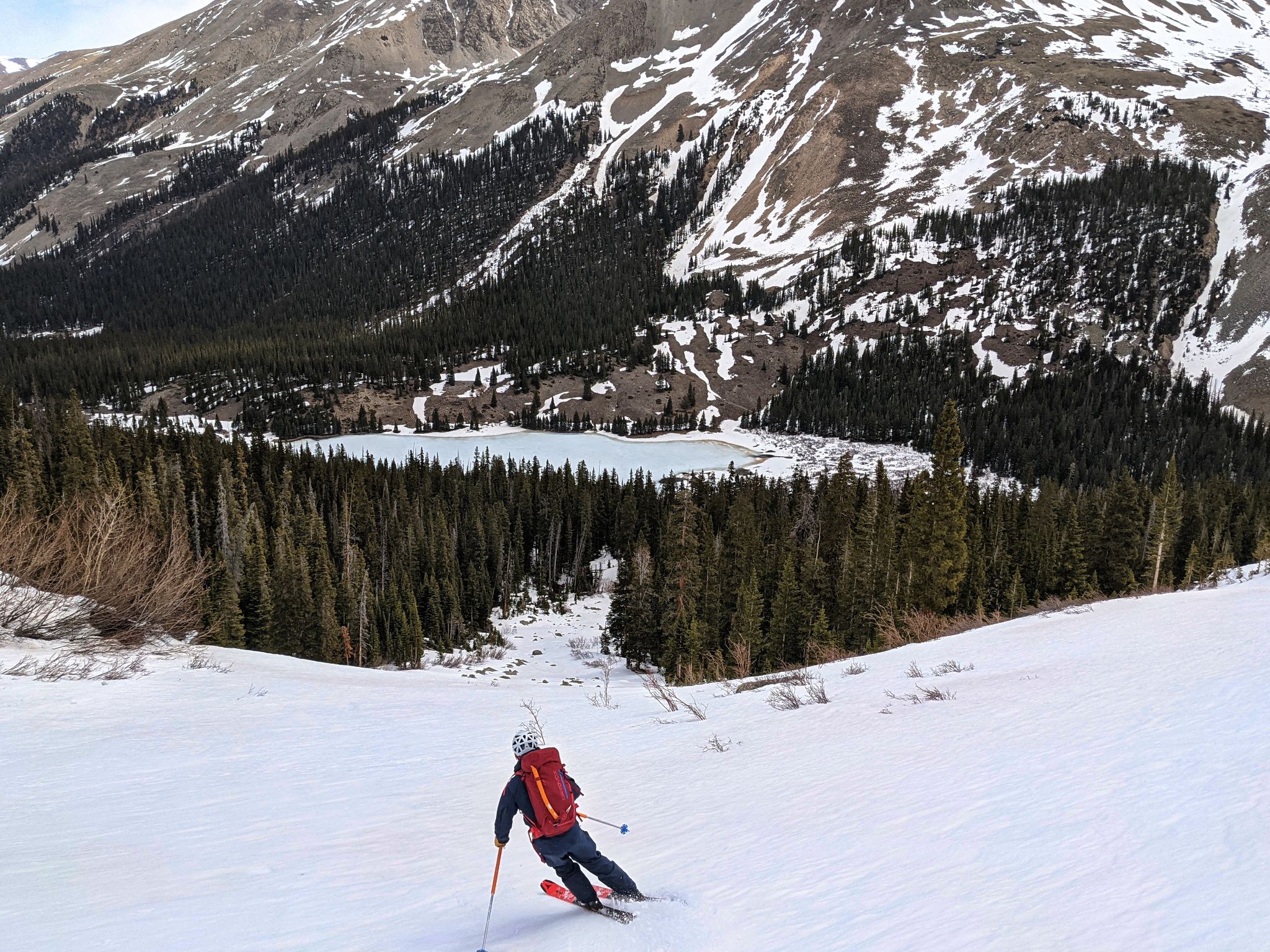 Huron east face ski 20
