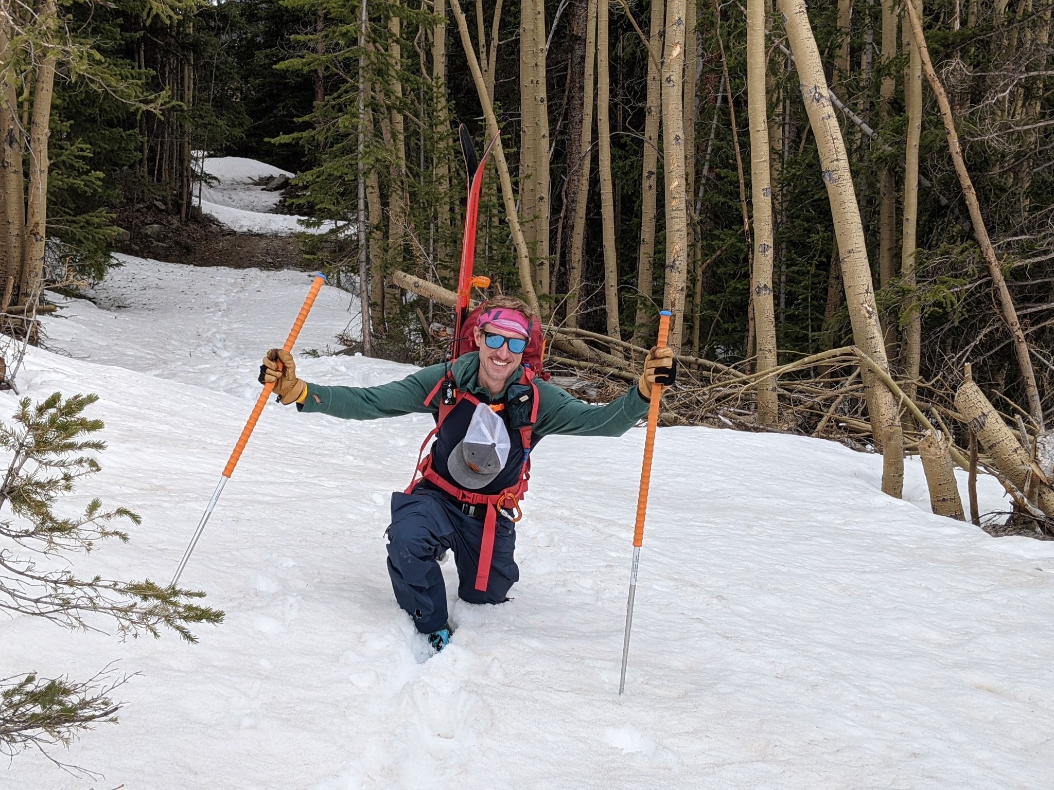 Huron east face ski 23