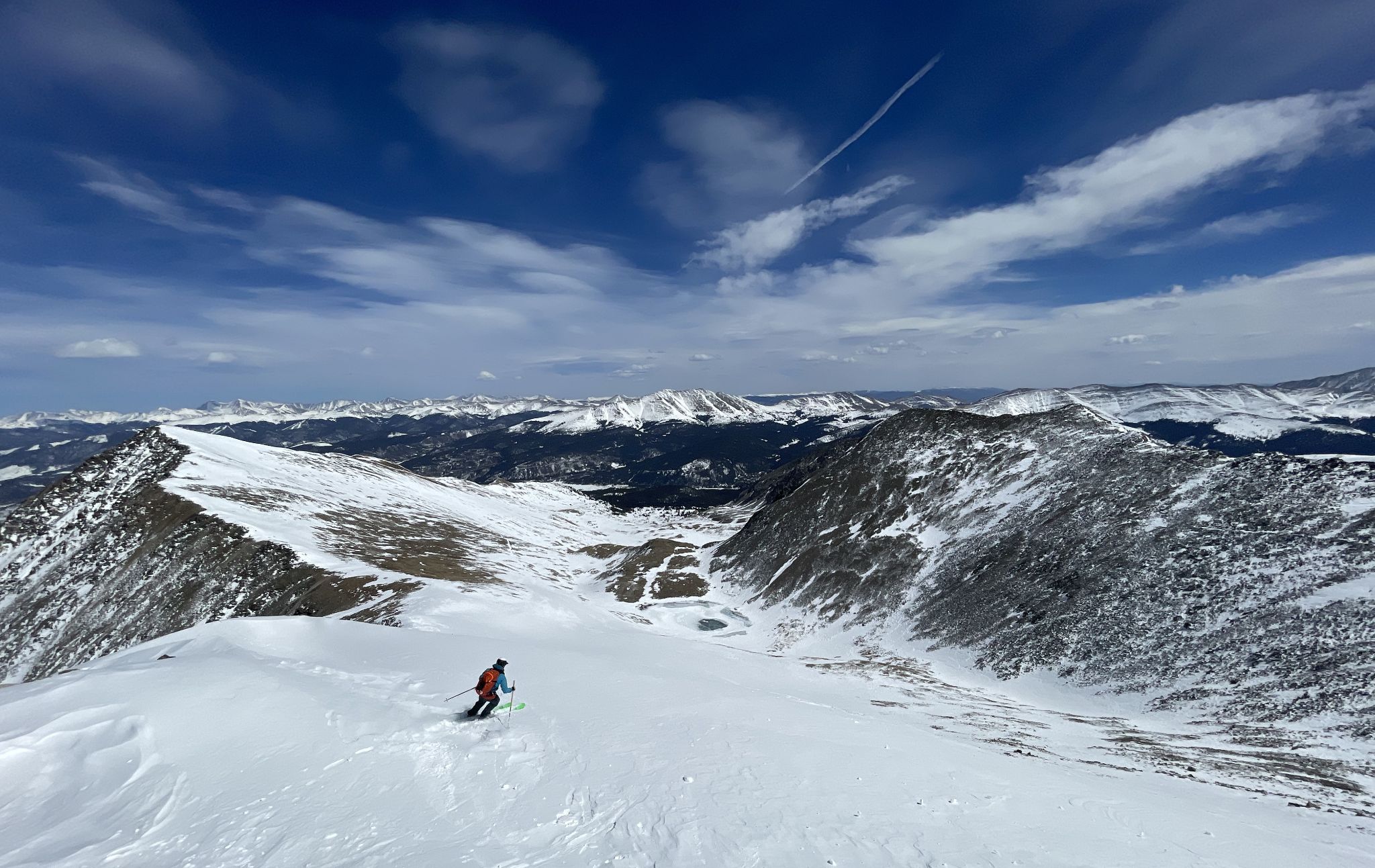 Crystal Peak East Face Ski