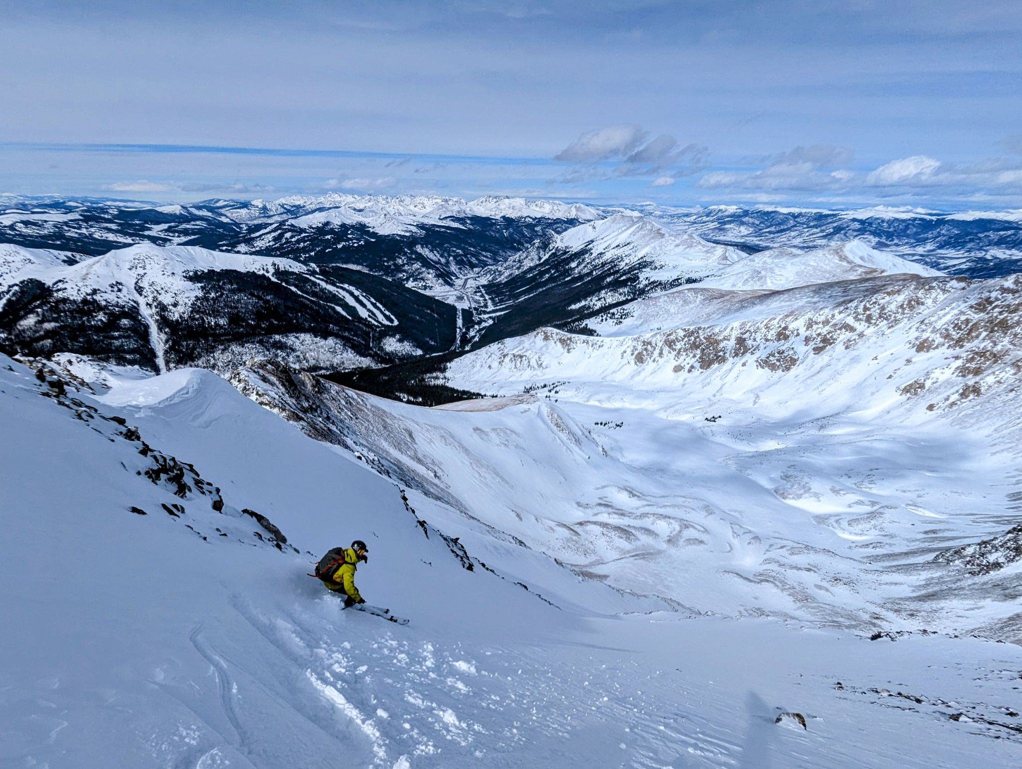 Crystal Peak - North Face
