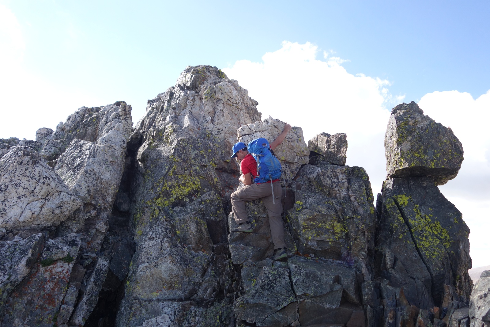 Quandry west ridge 14h